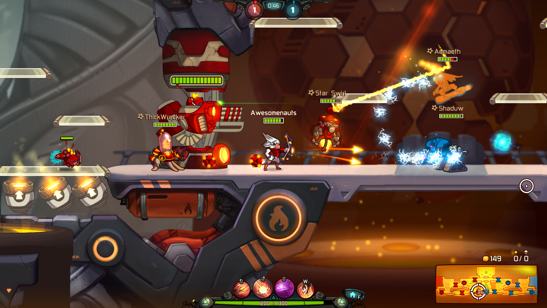 Awesomenauts Screenshot 2