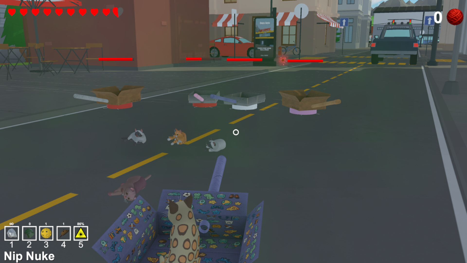 Purrfect Tanks - The Yarnpocalypse Screenshot 6