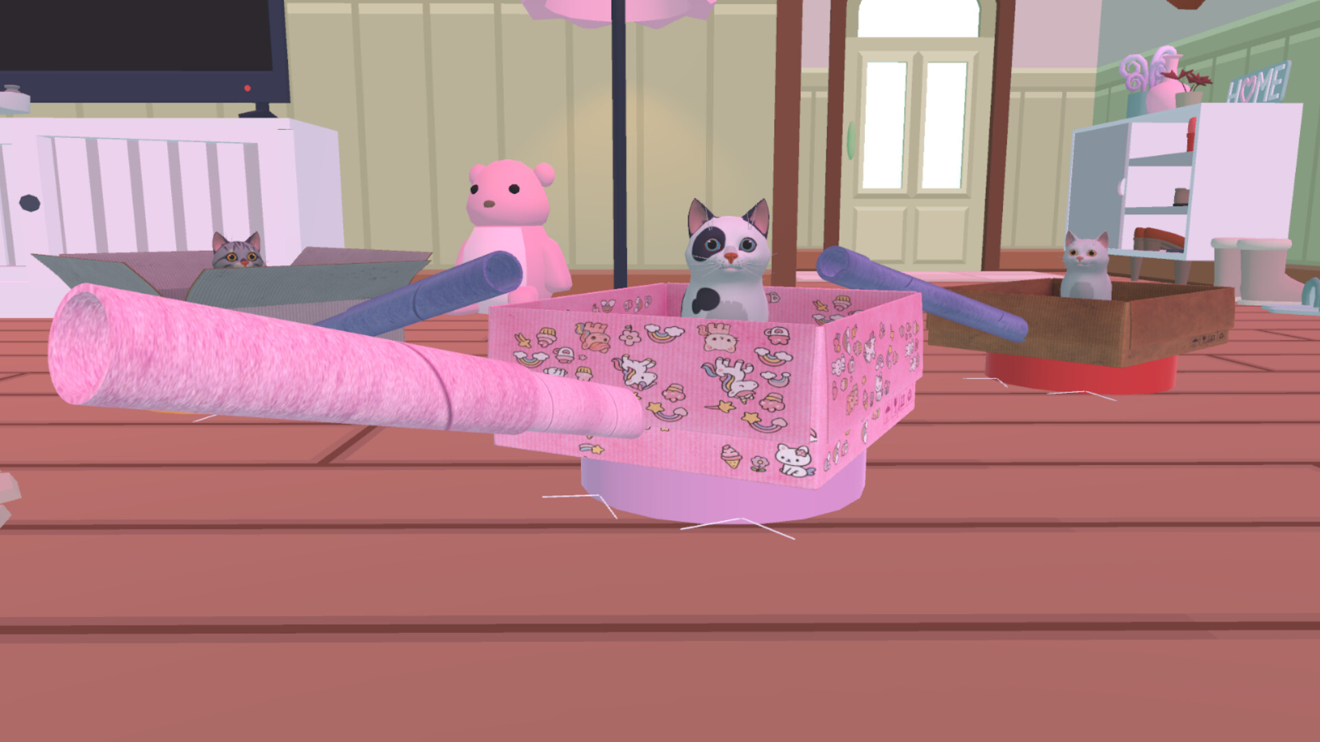 Purrfect Tanks - The Yarnpocalypse Screenshot 0