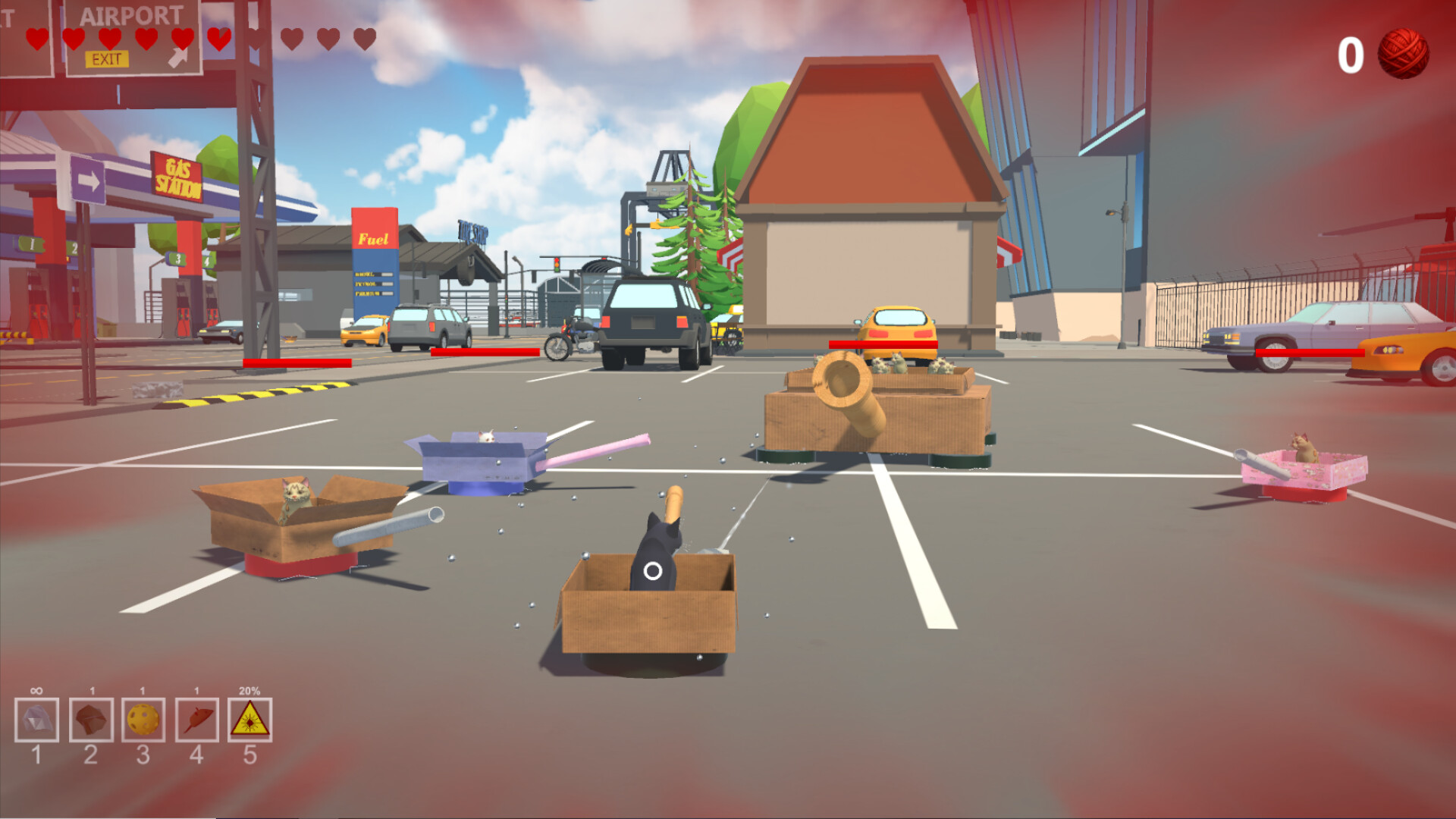 Purrfect Tanks - The Yarnpocalypse Screenshot 4