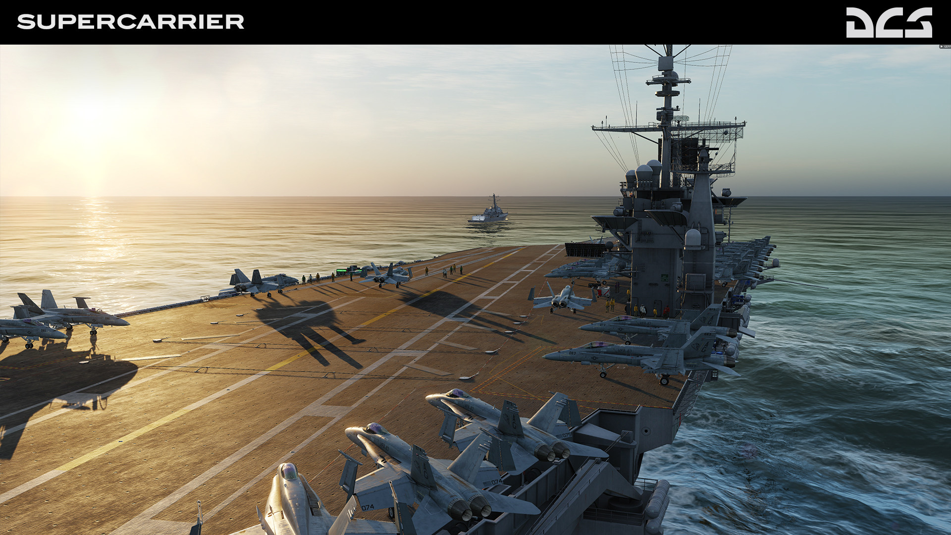 DCS: Supercarrier Screenshot 1