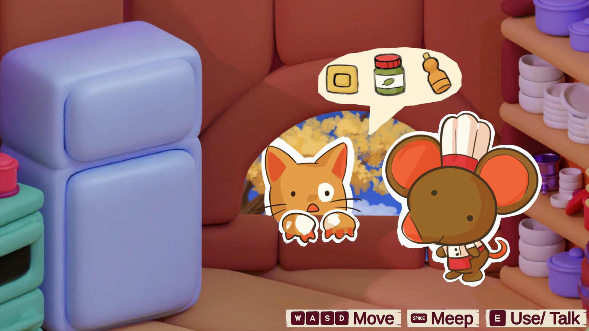 Pawsta - A Cozy Claymation Cooking Game Screenshot 0