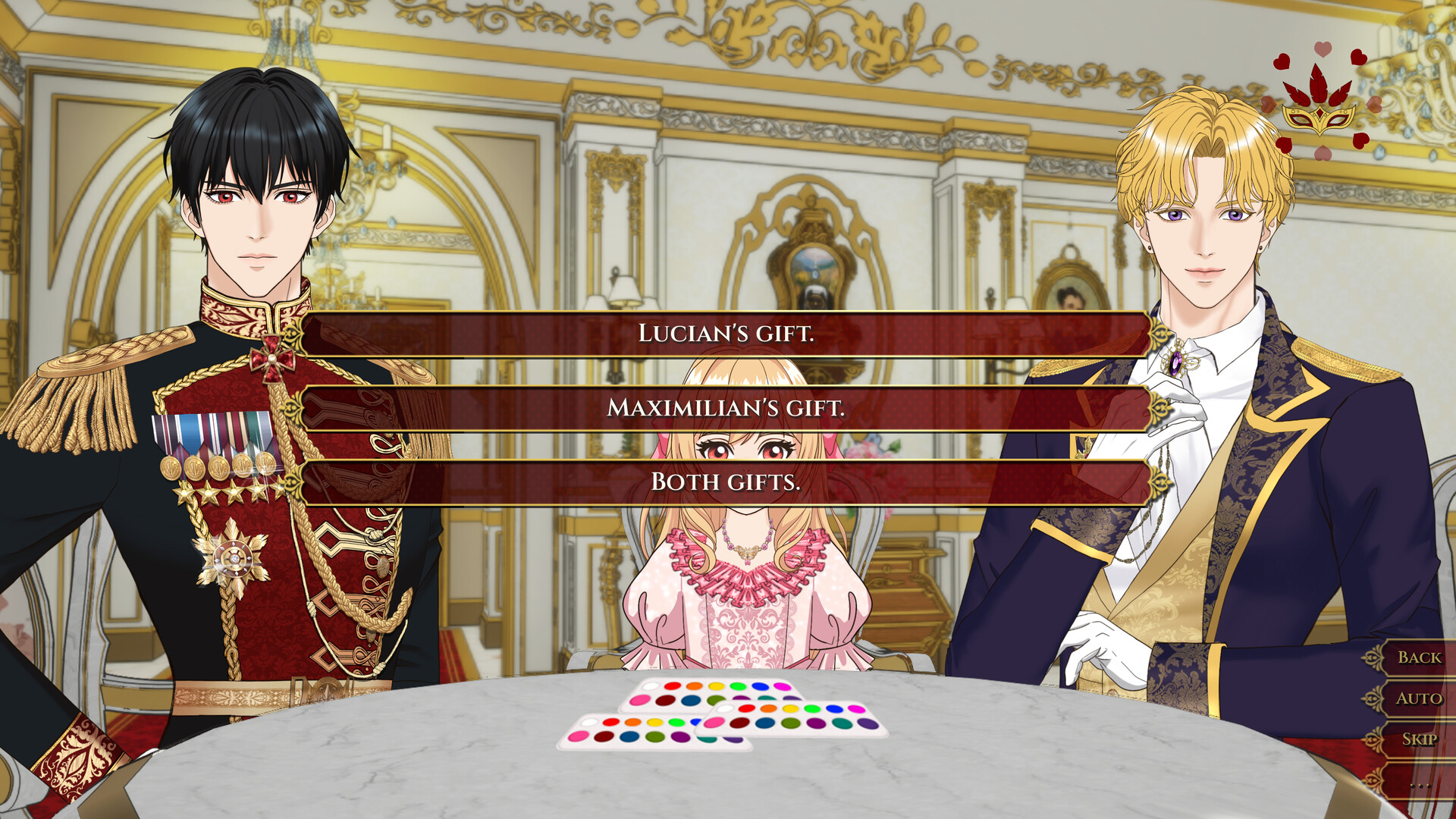 Fate's Masquerade: Otome Visual Novel Demo Screenshot 2