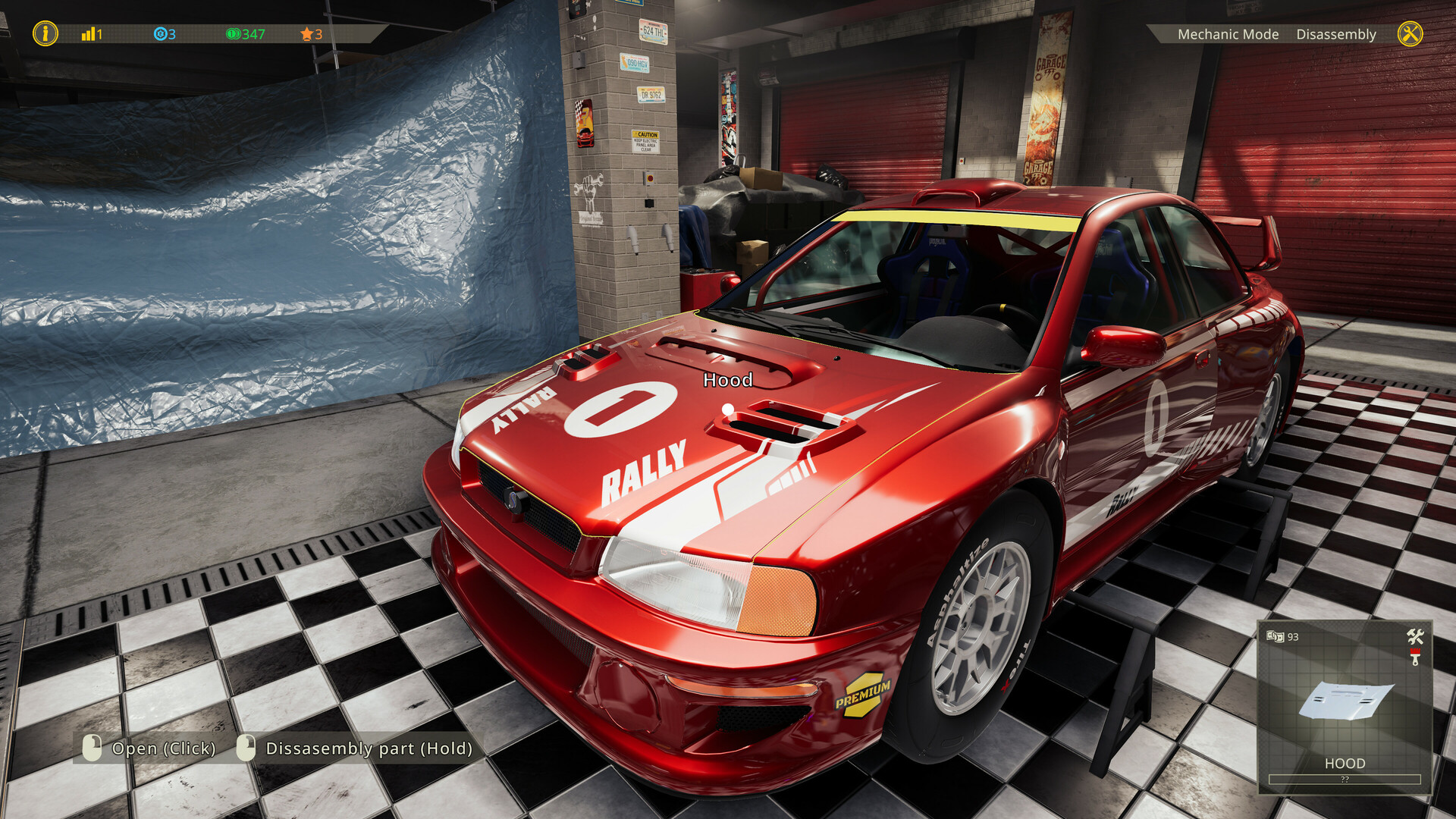 Rally Mechanic Simulator: Light Edition Screenshot 4