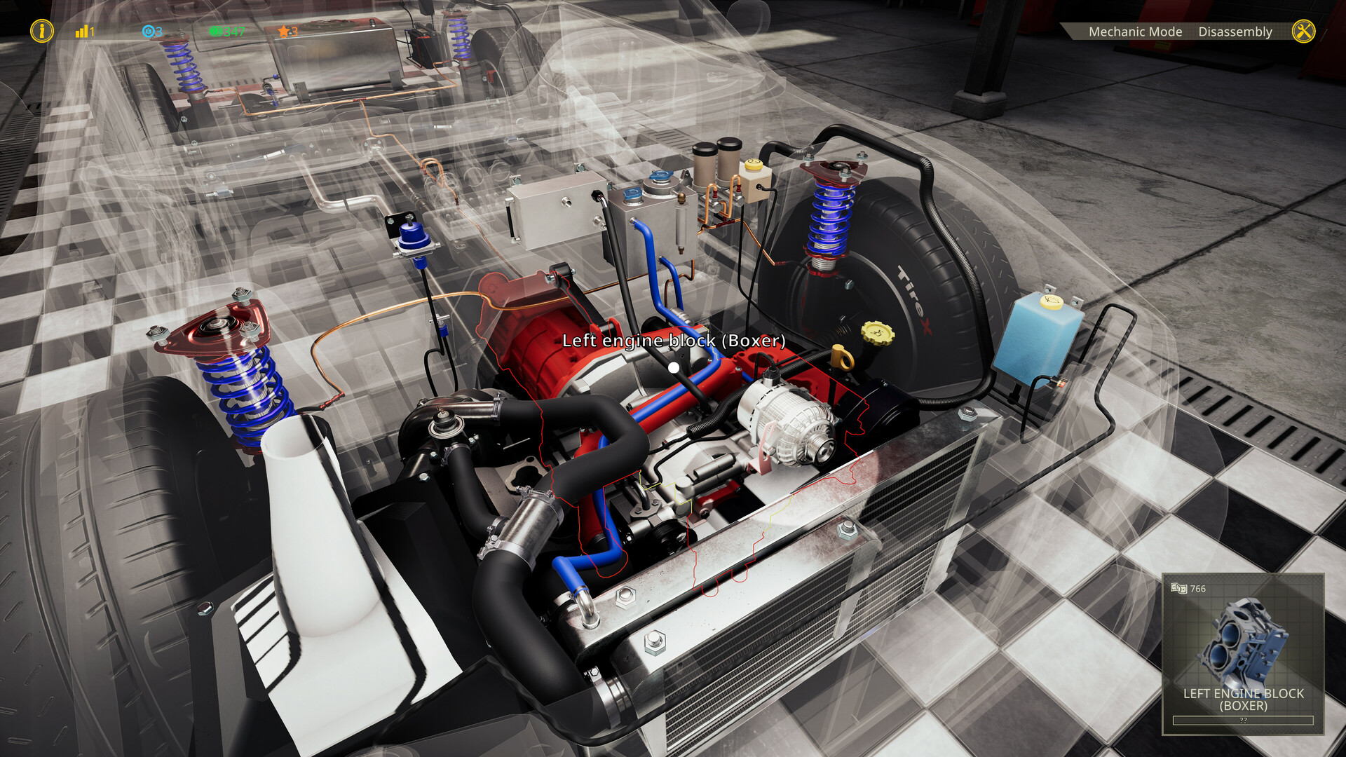 Rally Mechanic Simulator: Light Edition Screenshot 3