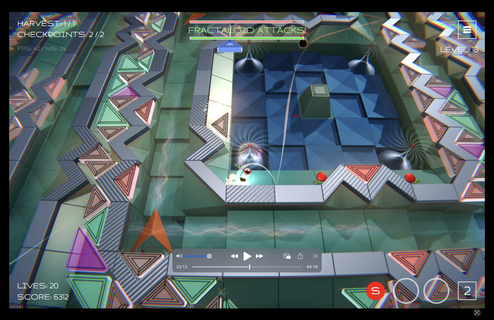 Fractaloid Attacks! Screenshot 1