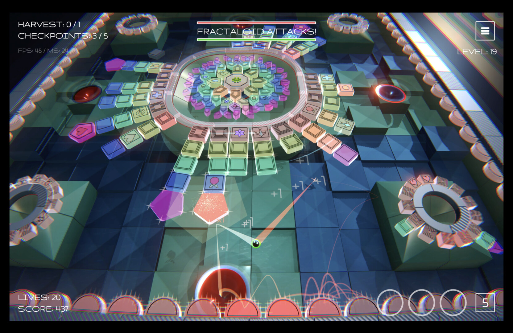 Fractaloid Attacks! Screenshot 0