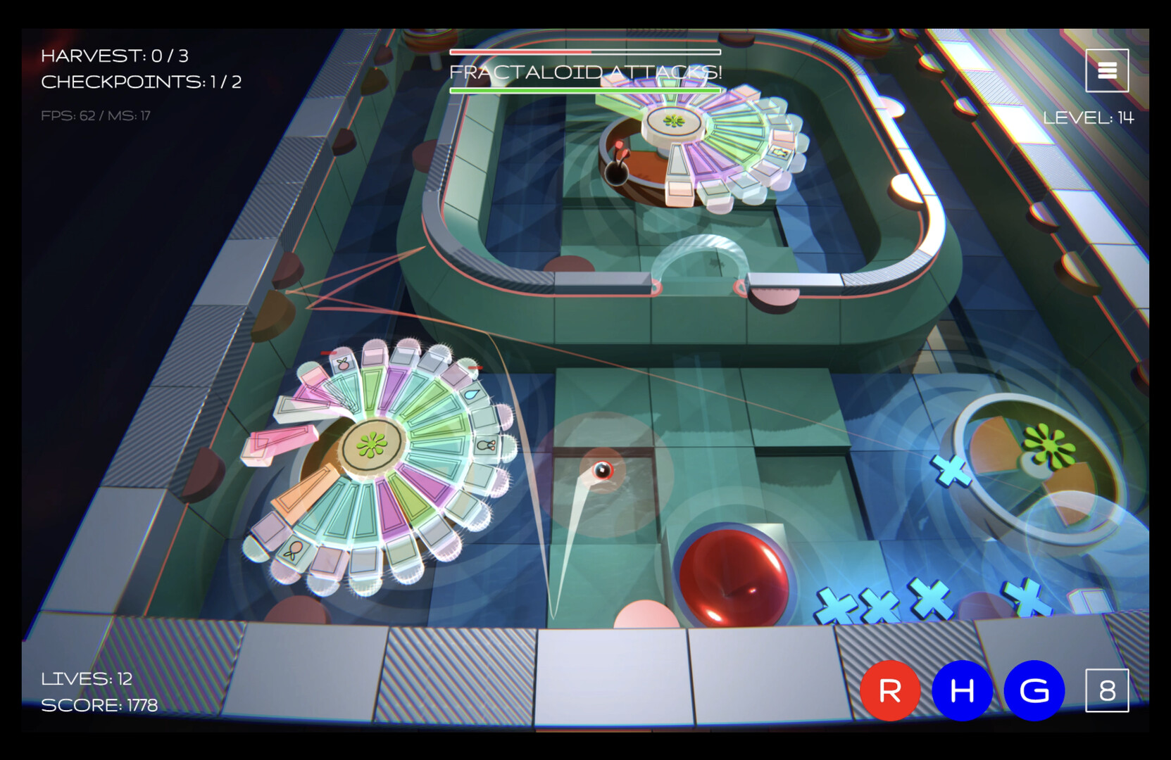 Fractaloid Attacks! Screenshot 2