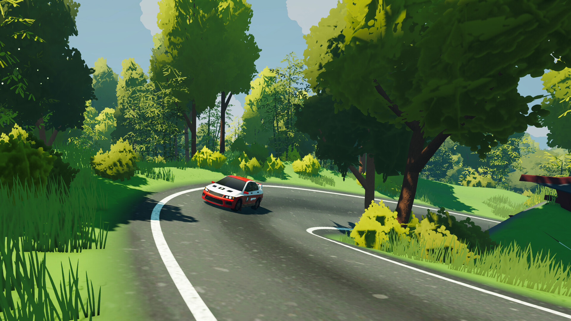 Blind Crest Rally Screenshot 0