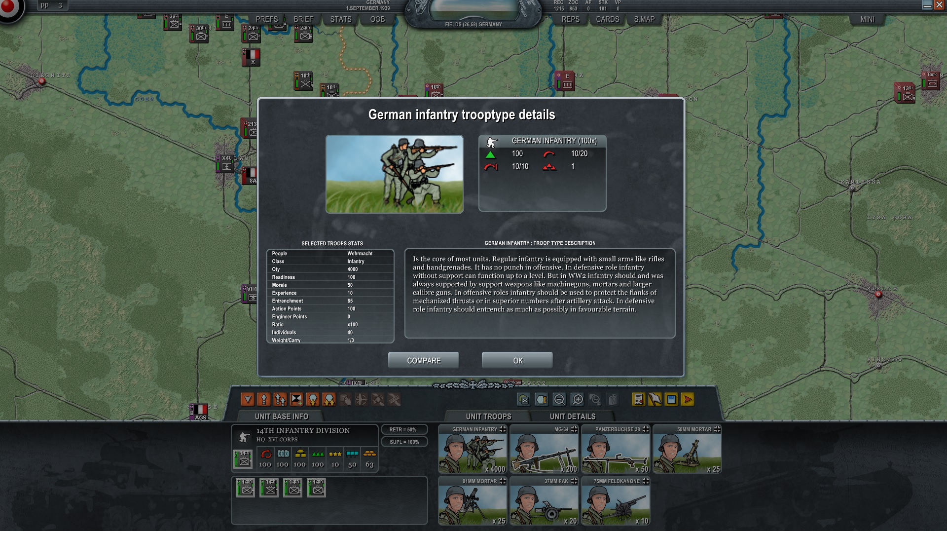 Decisive Campaigns: The Blitzkrieg from Warsaw to Paris Screenshot 0