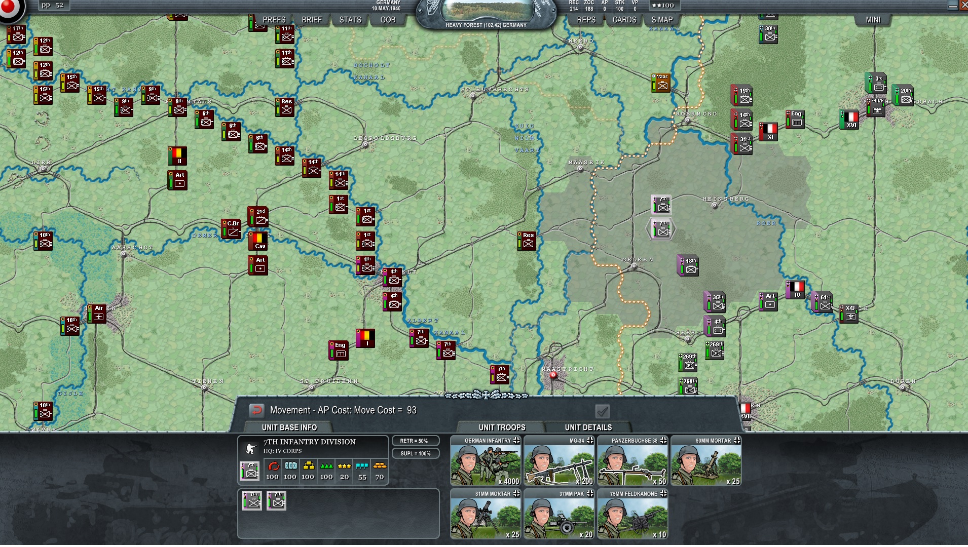 Decisive Campaigns: The Blitzkrieg from Warsaw to Paris Screenshot 3