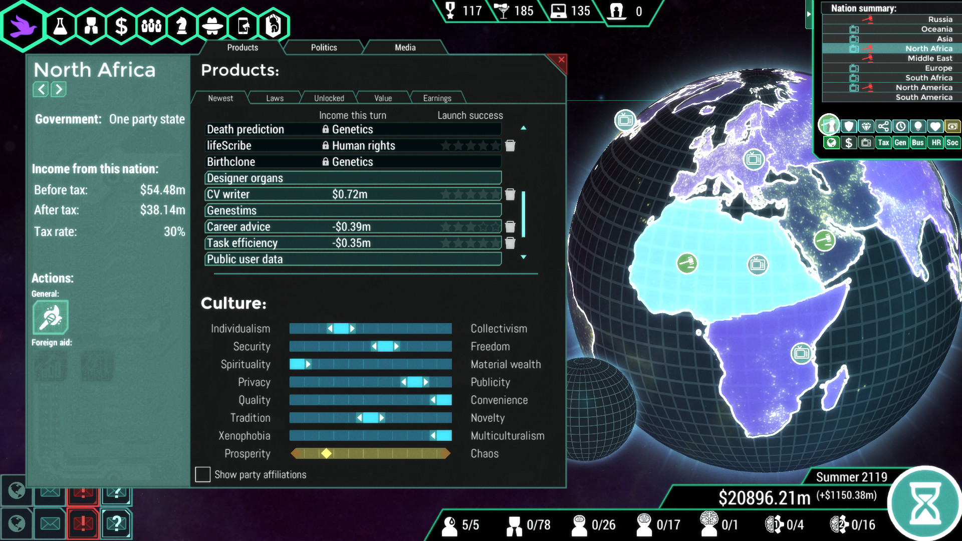 Spinnortality | cyberpunk management sim Screenshot 9