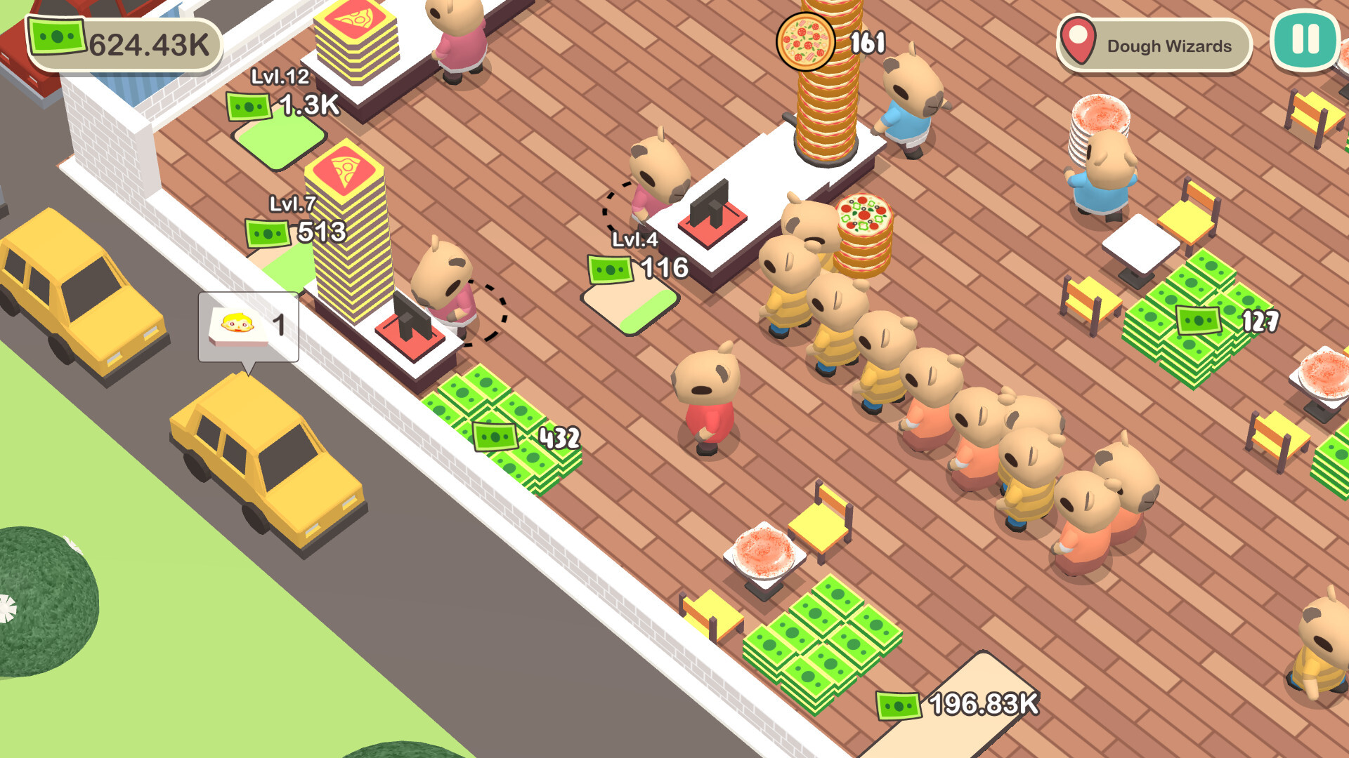 Capybara Pizza Cafe Screenshot 4