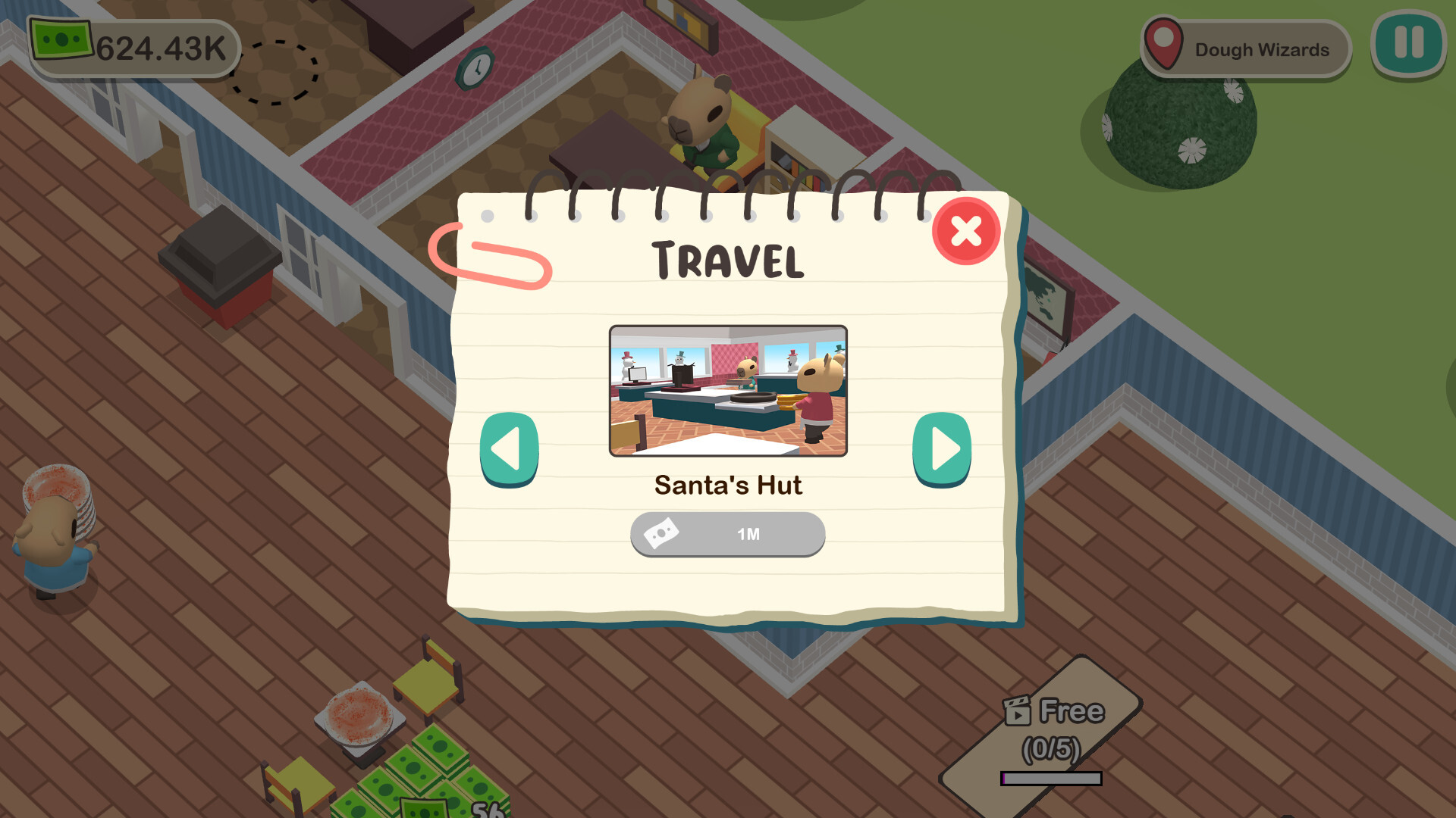 Capybara Pizza Cafe Screenshot 1