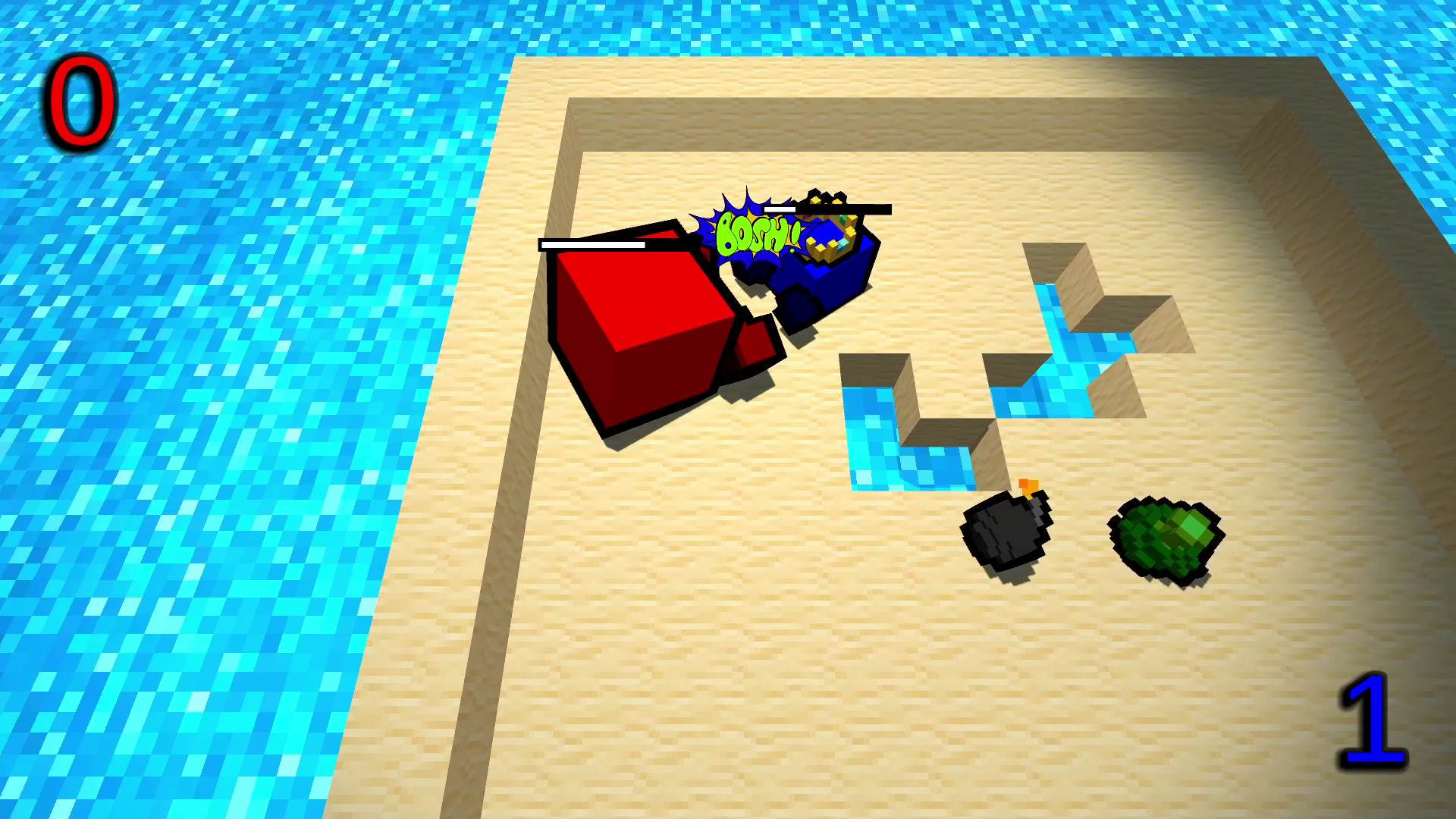 Fisticubes - One Button Boxing! Screenshot 0