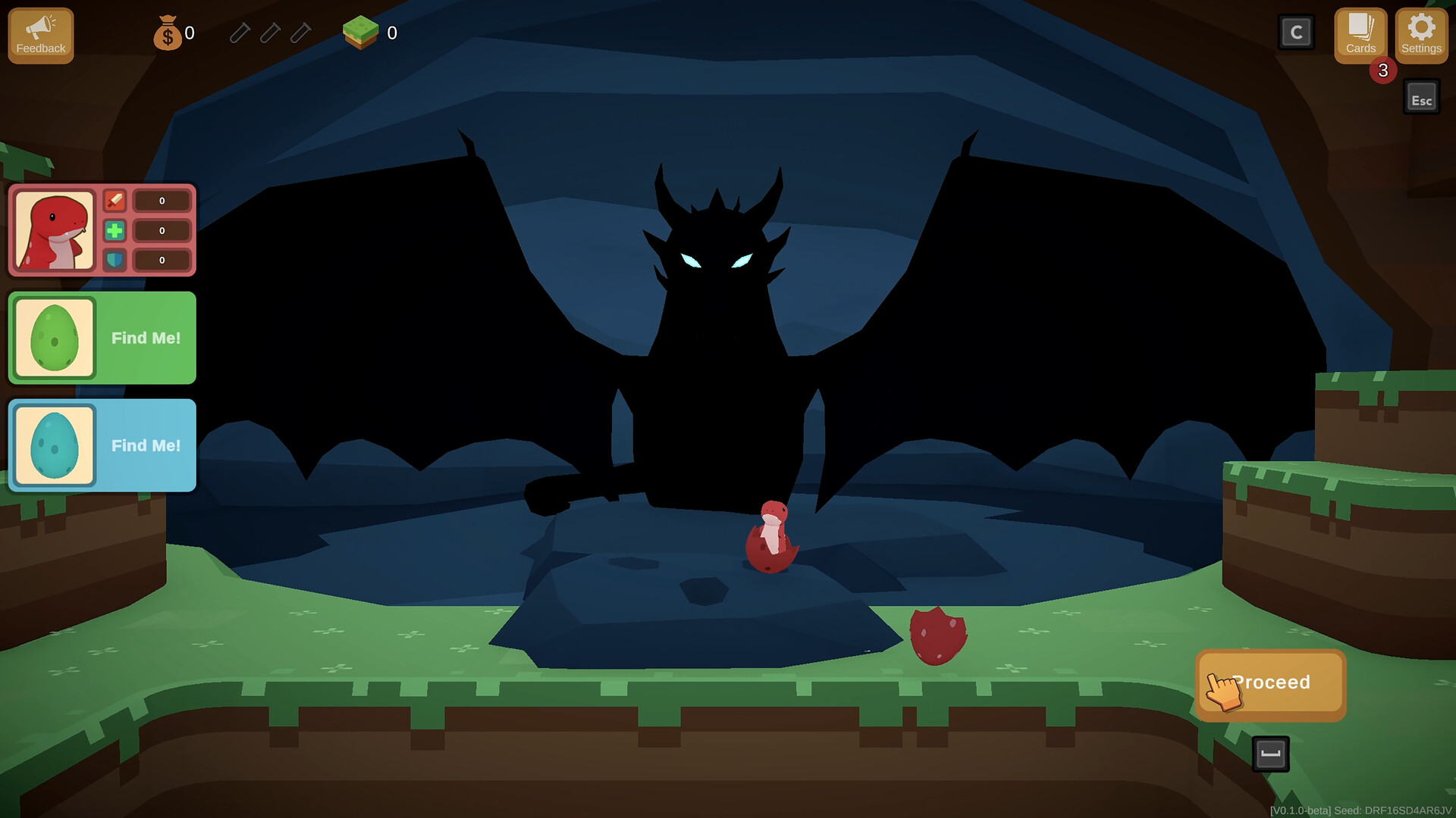 Dino Card Hunt Screenshot 0