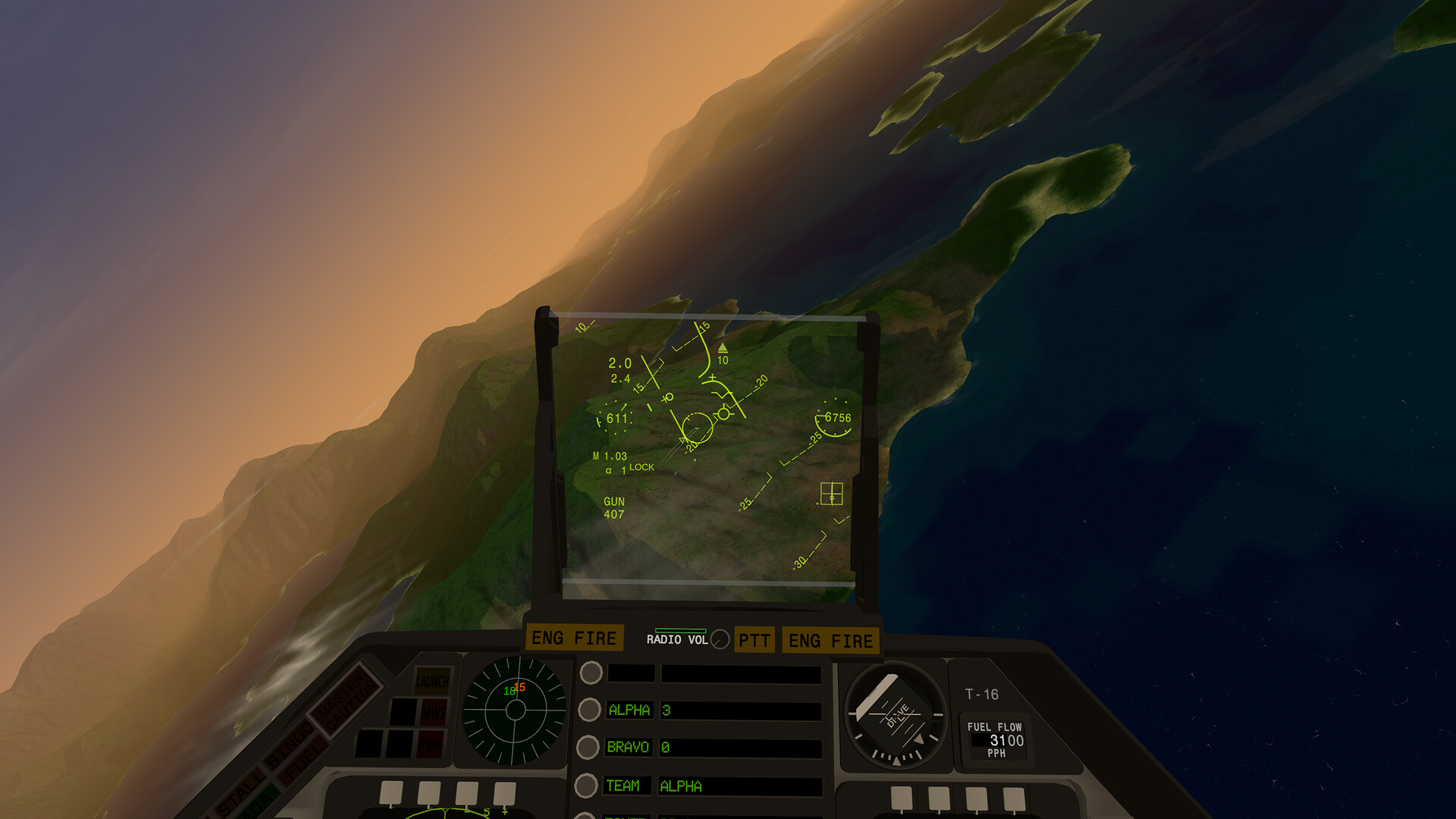 Virtual Fighter Maneuvers Screenshot 1