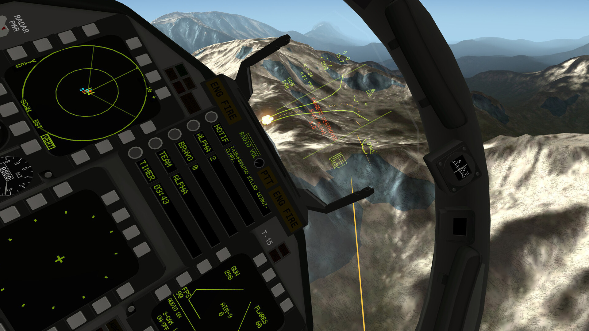 Virtual Fighter Maneuvers Screenshot 2