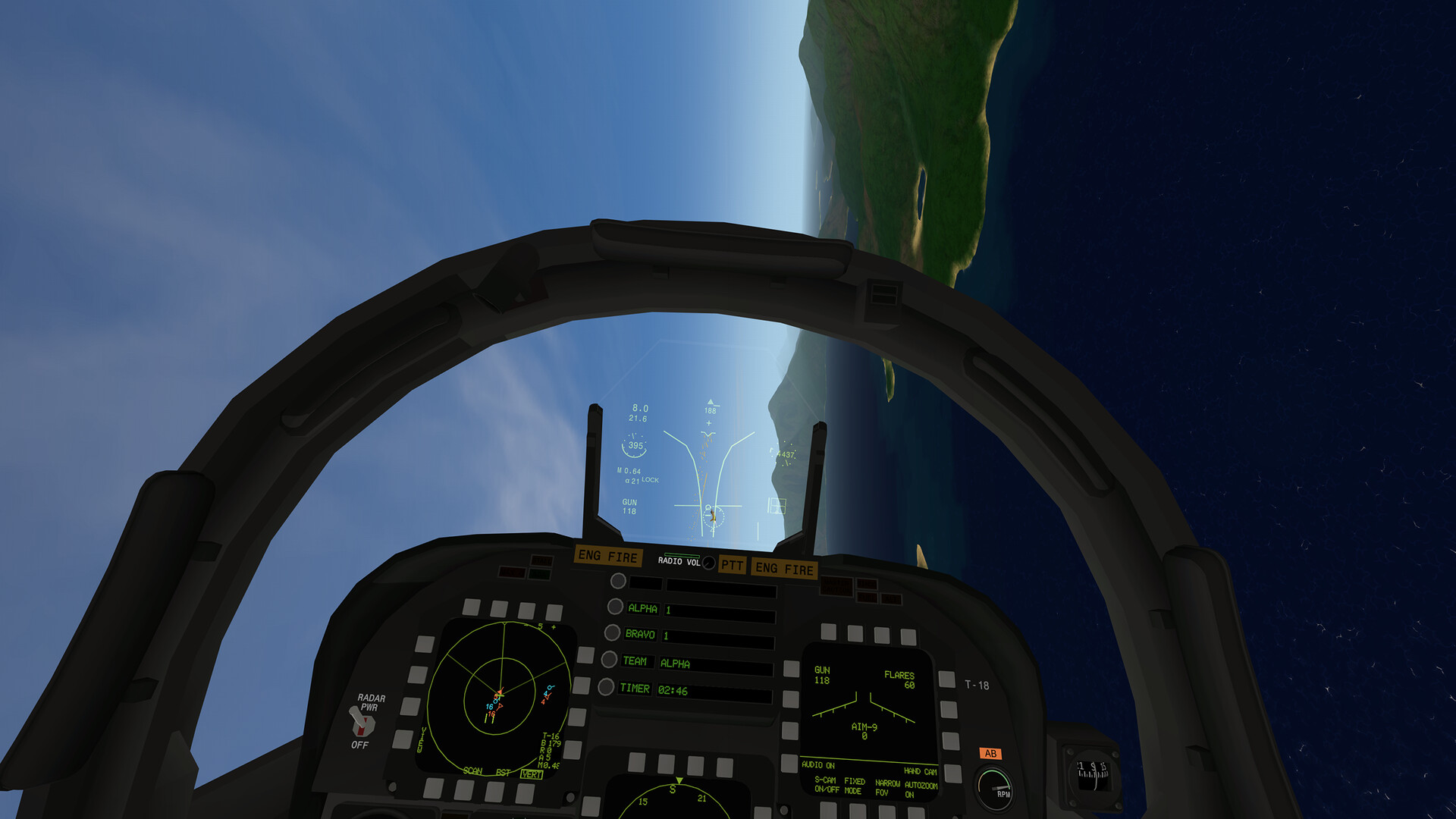 Virtual Fighter Maneuvers Screenshot 0
