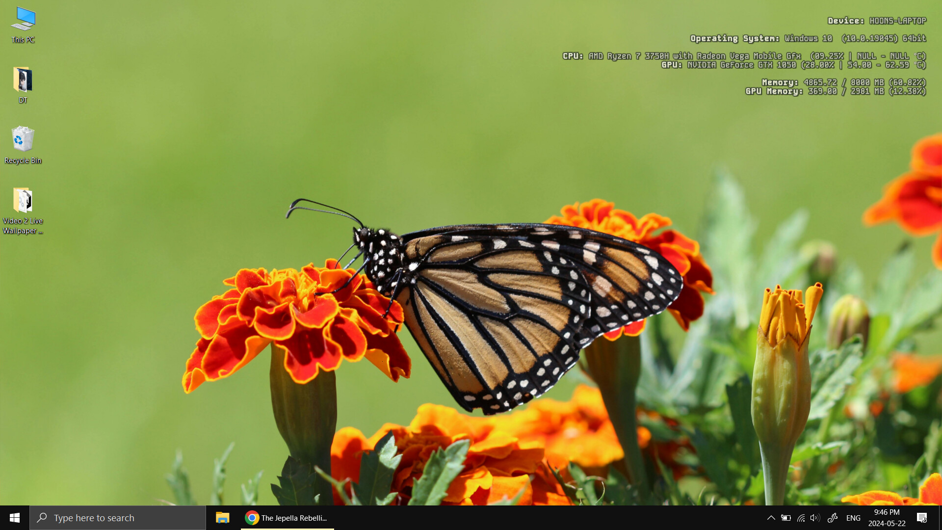 Video 2 Live Wallpaper Screenshot 2