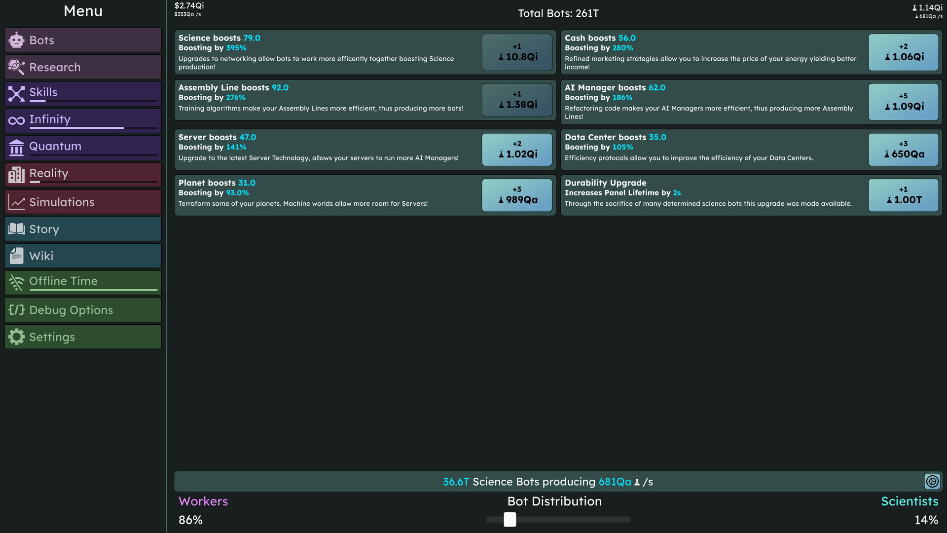 Idle Dyson Swarm Screenshot 1