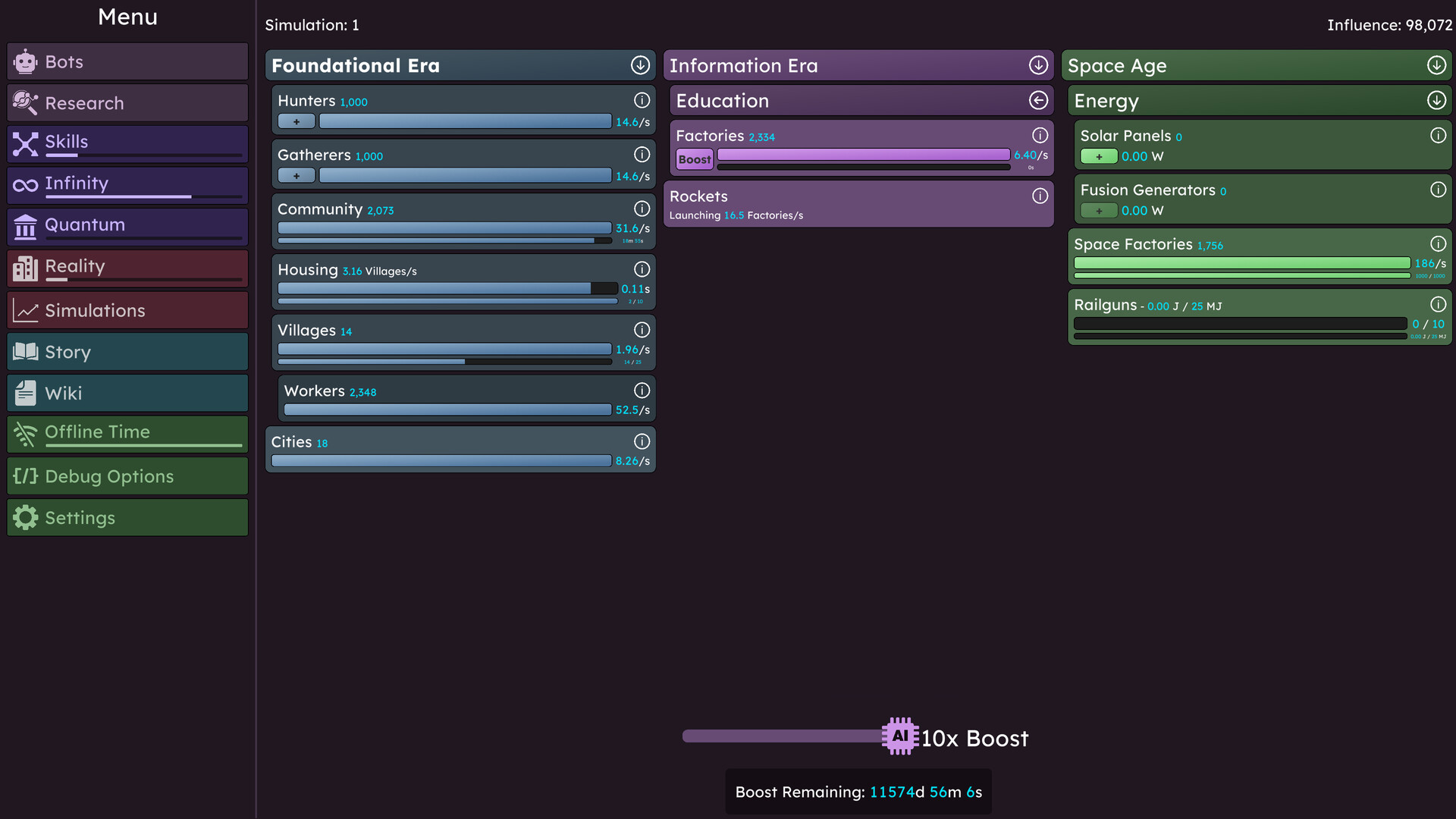 Idle Dyson Swarm Screenshot 6
