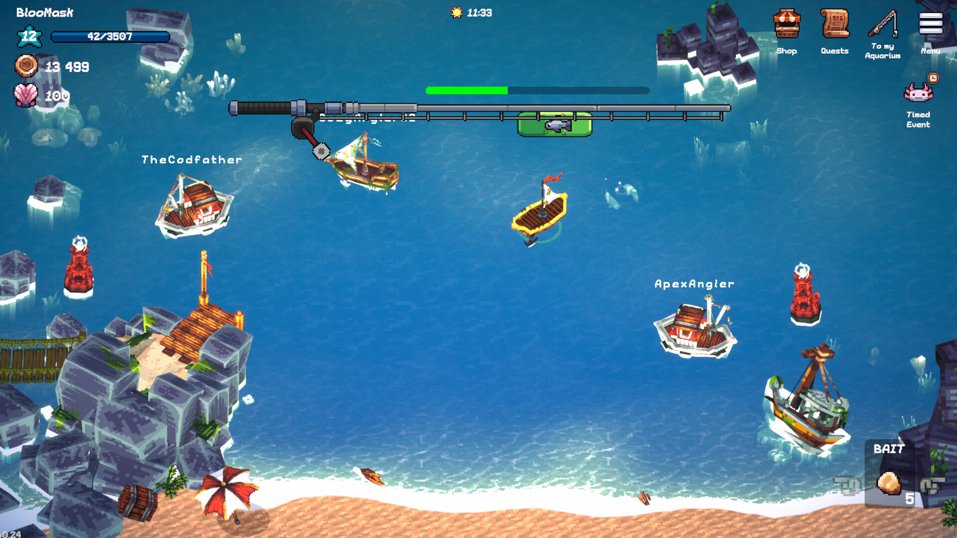 Tiny Aquarium: Social Fishkeeping Screenshot 2
