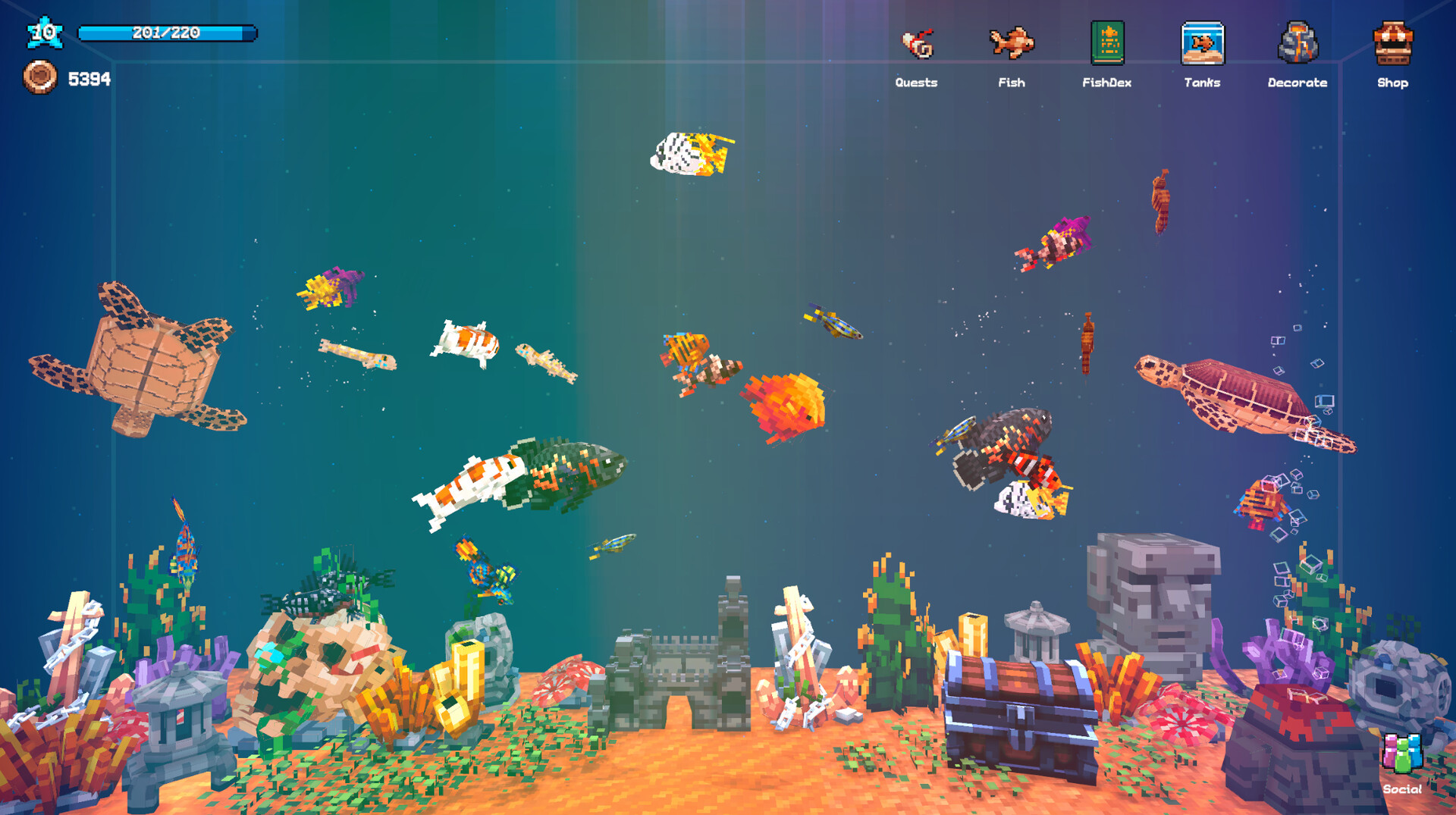 Tiny Aquarium: Social Fishkeeping Screenshot 5