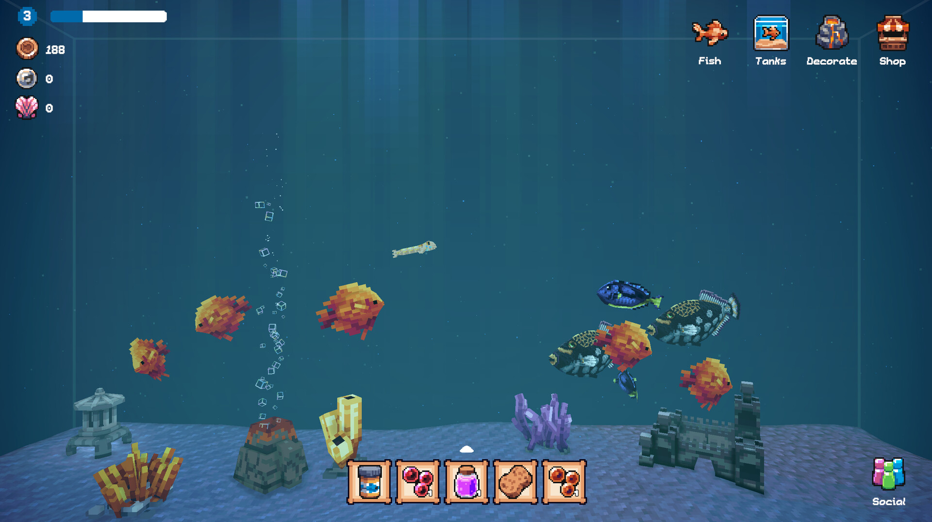 Tiny Aquarium: Social Fishkeeping Screenshot 9