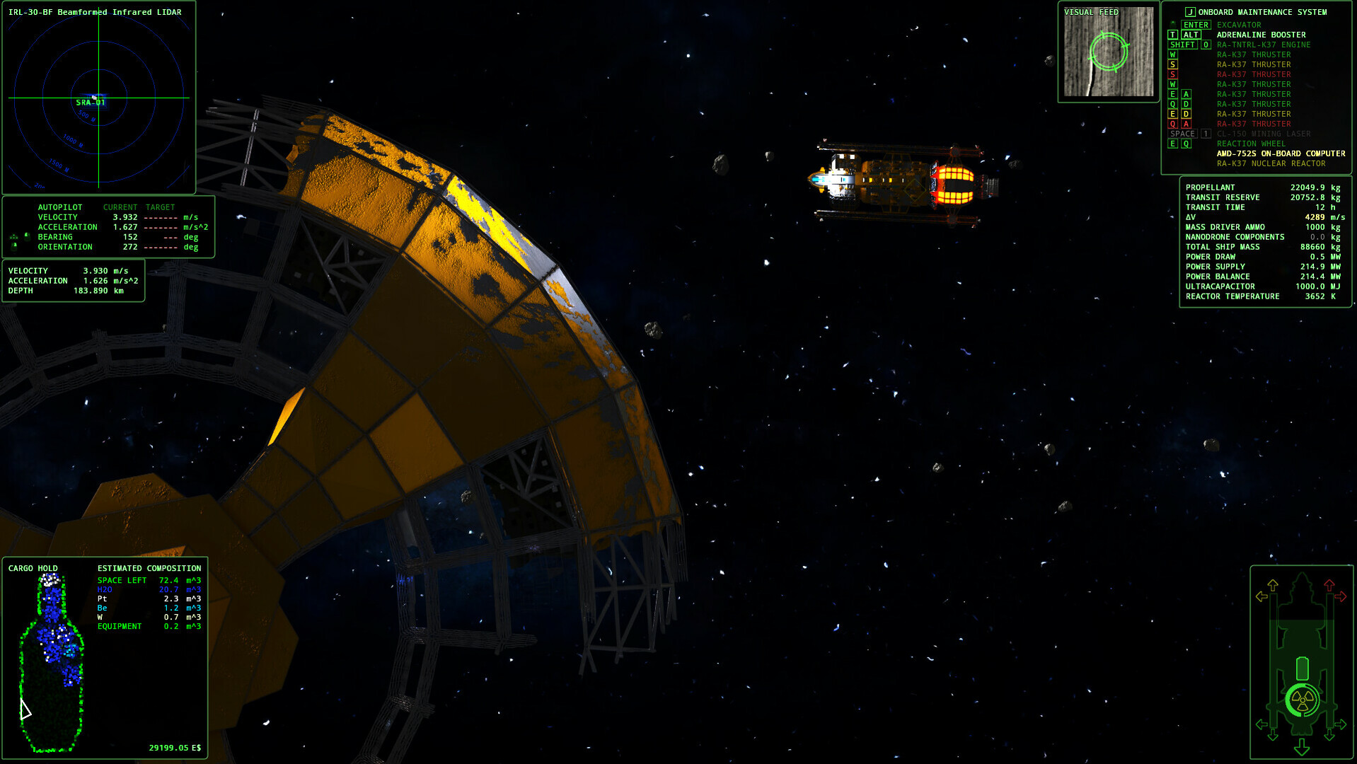 ΔV: Rings of Saturn Demo Screenshot 6
