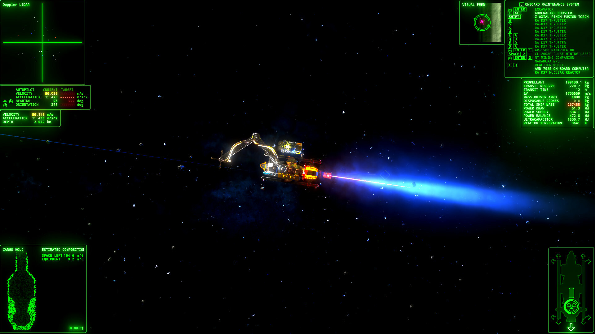 ΔV: Rings of Saturn Demo Screenshot 0