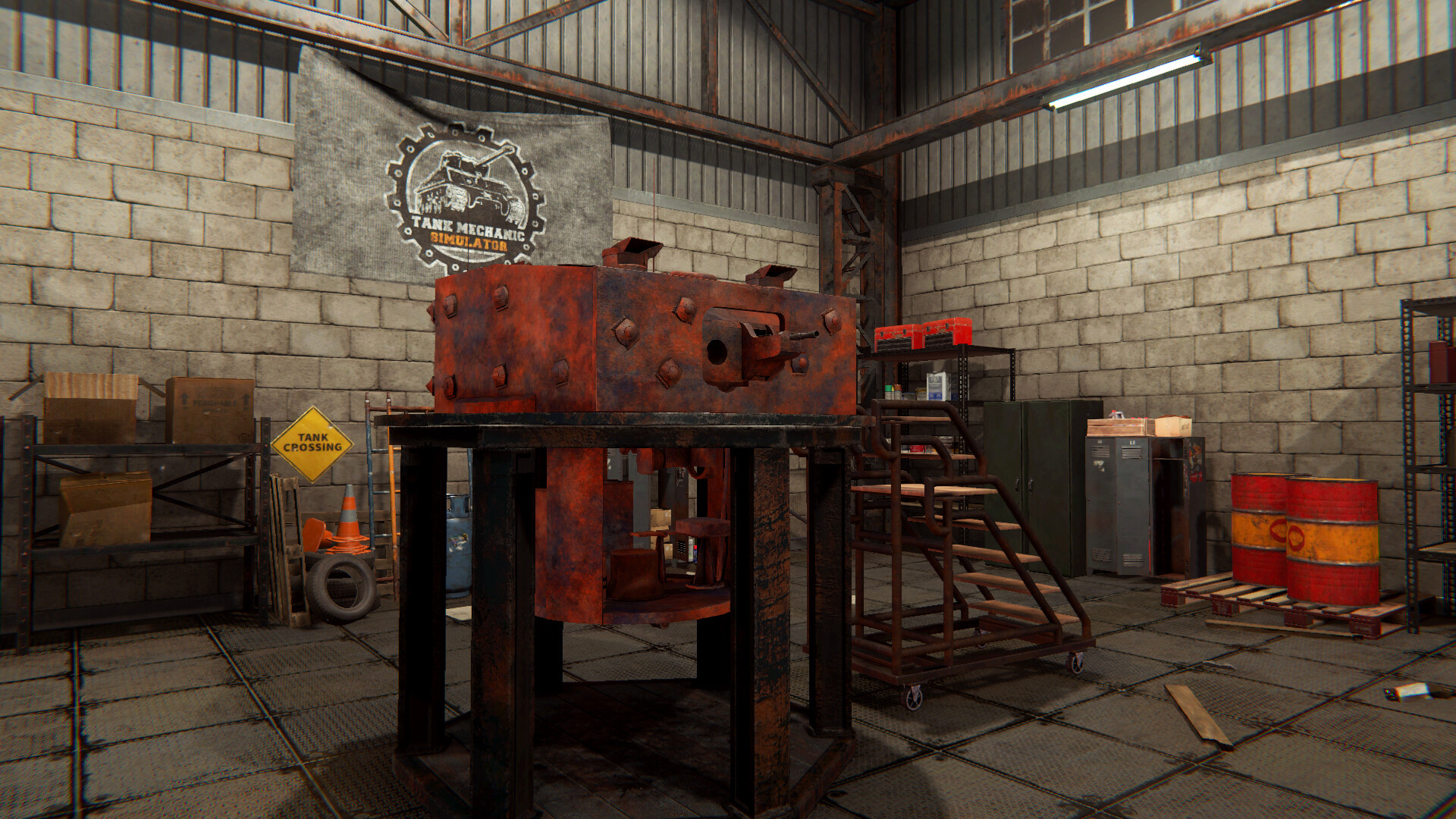 Tank Mechanic Simulator - Cromwell Mk.IV DLC Screenshot 5