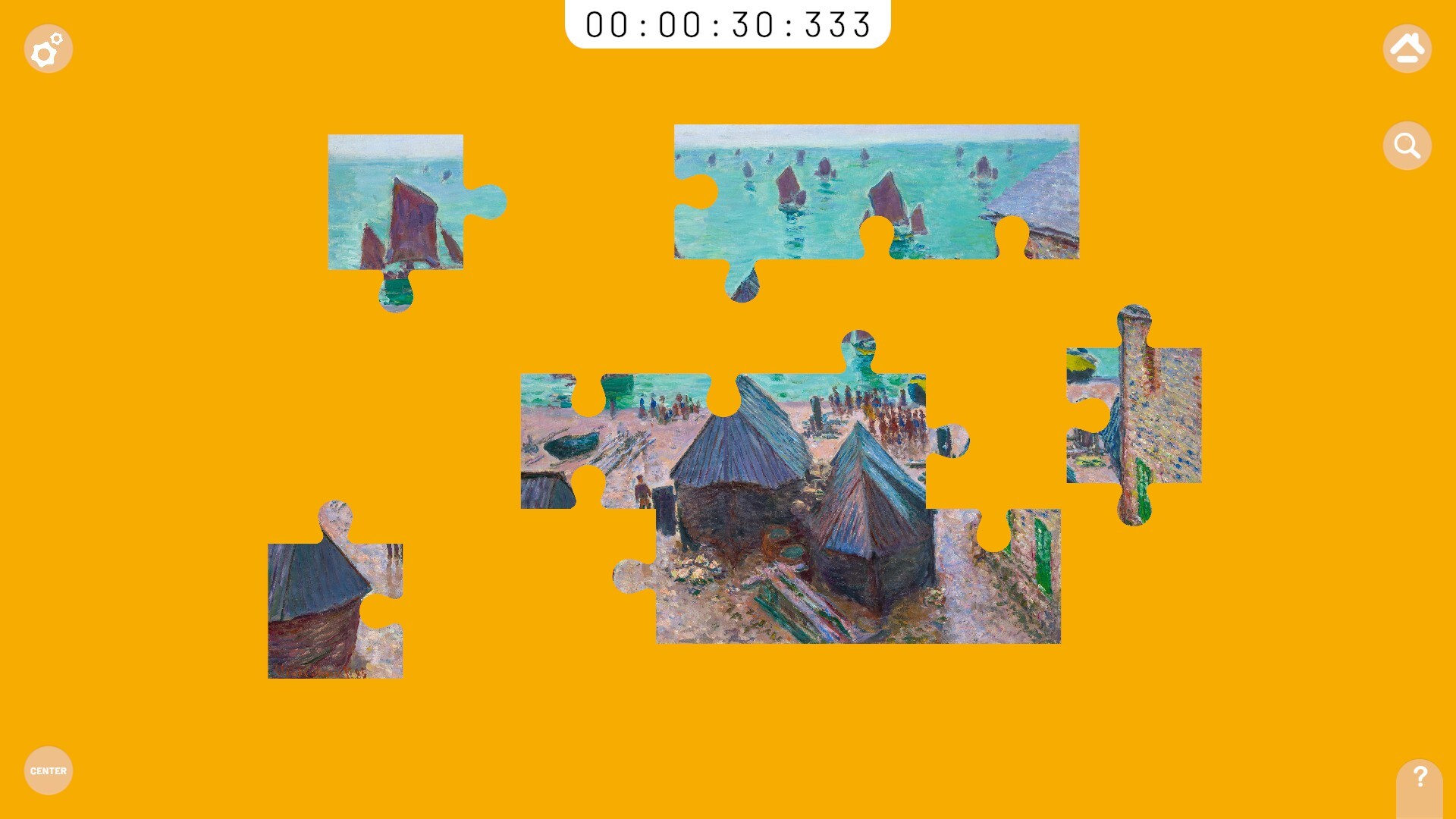 WORLD OF ART JIGSAW PUZZLES: MONET Screenshot 1