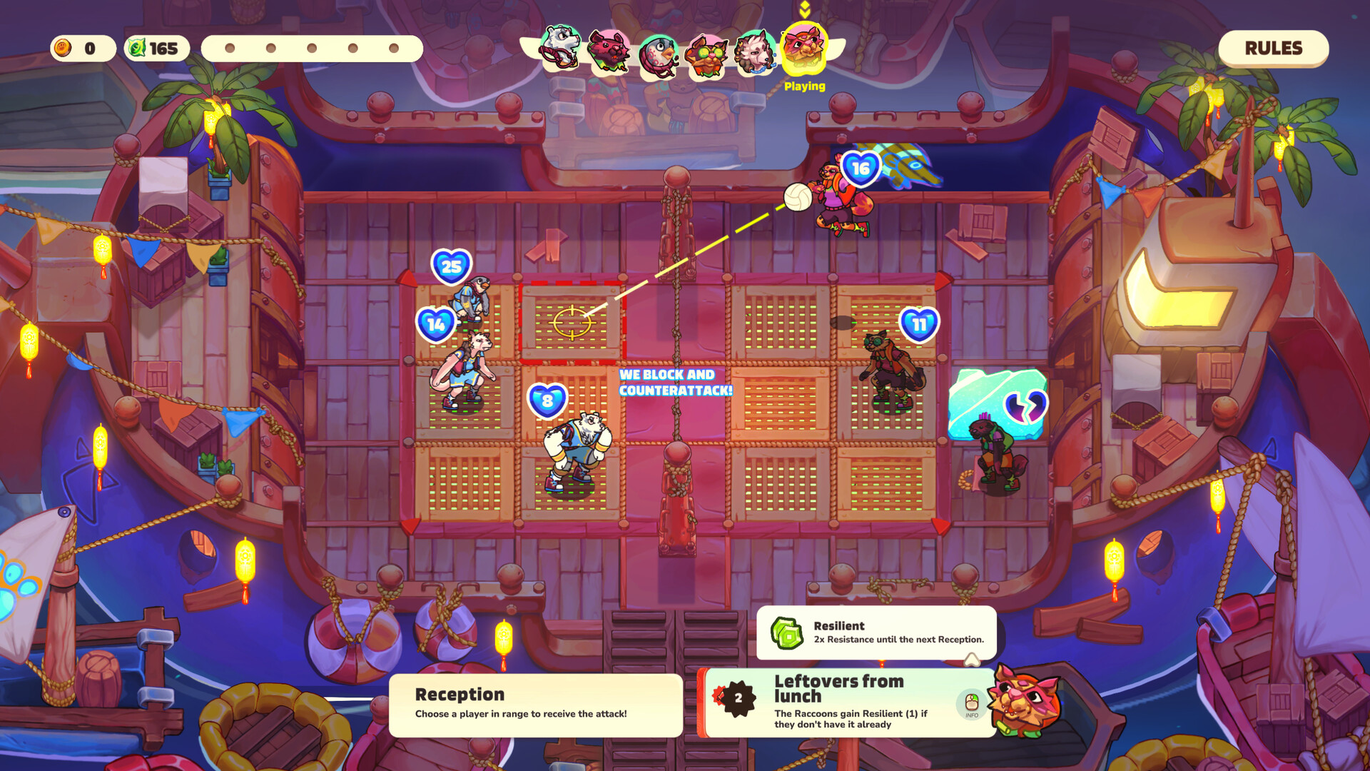 Smash it Wild: Tactical Volleyball Roguelike Screenshot 6