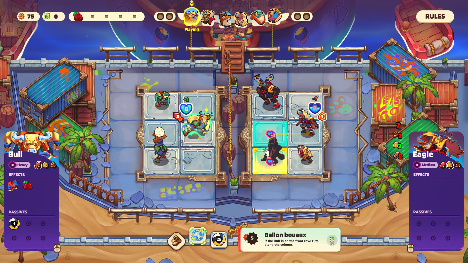 Smash it Wild: Tactical Volleyball Roguelike Screenshot 8