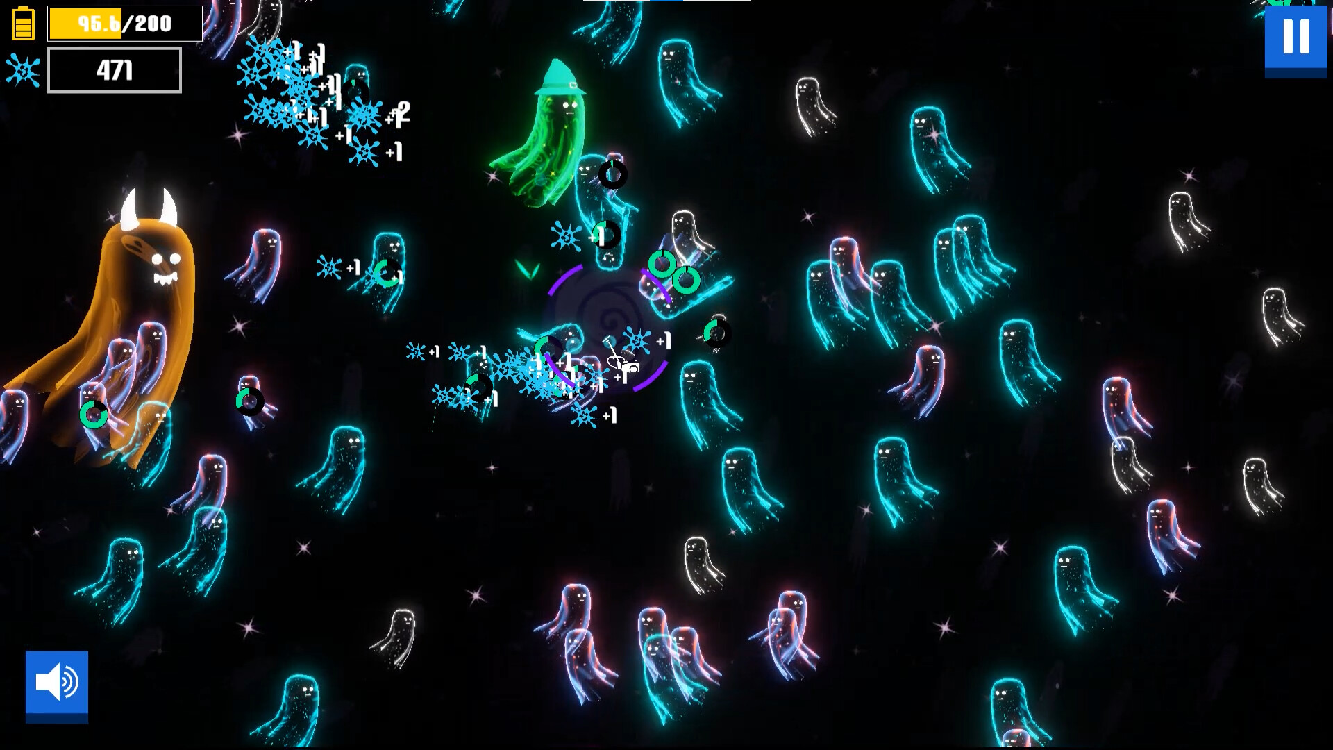 A game about sucking (up ghosts with a Vacuum) Demo Screenshot 2