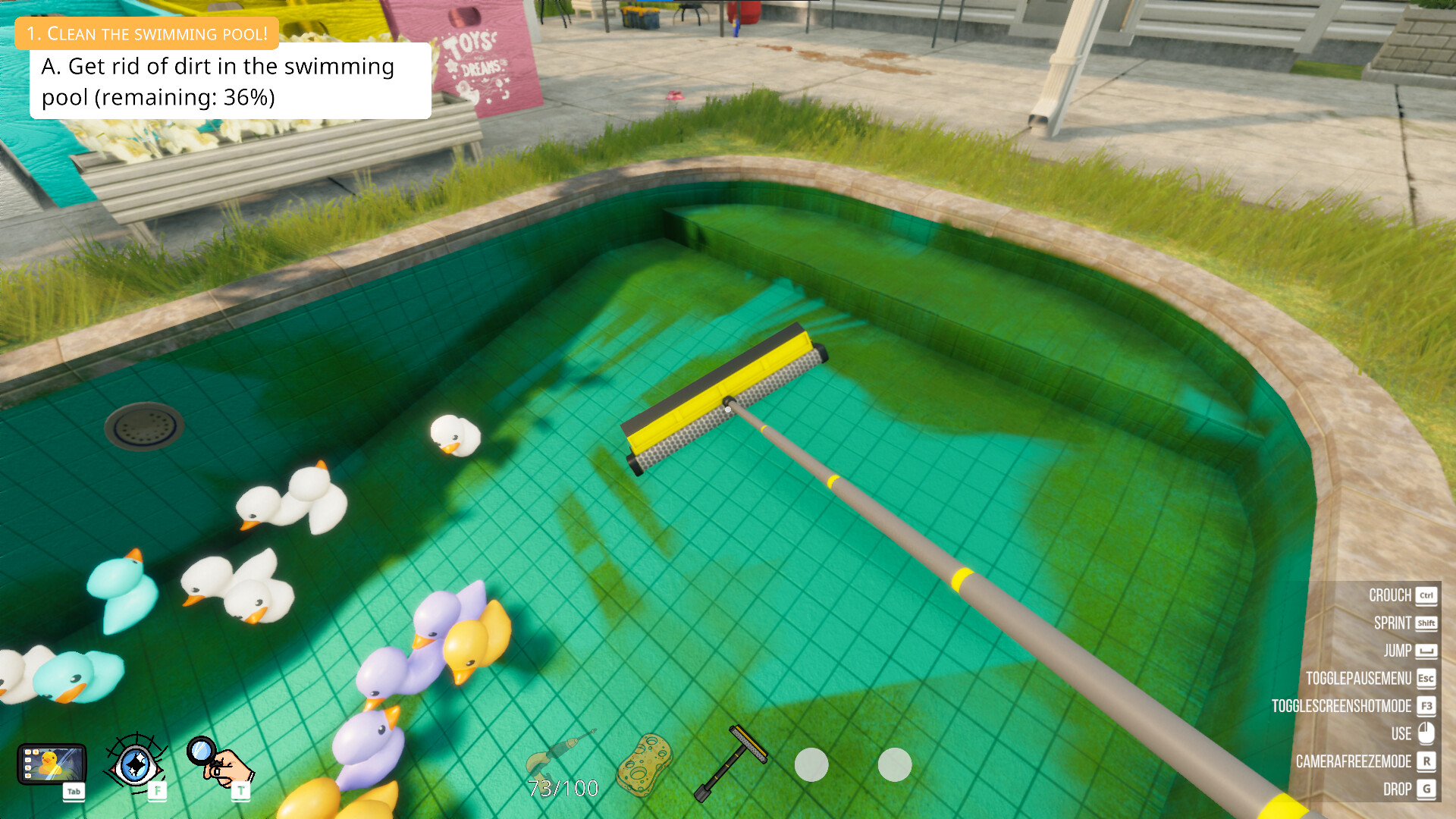 Pool Cleaning Simulator Screenshot 11