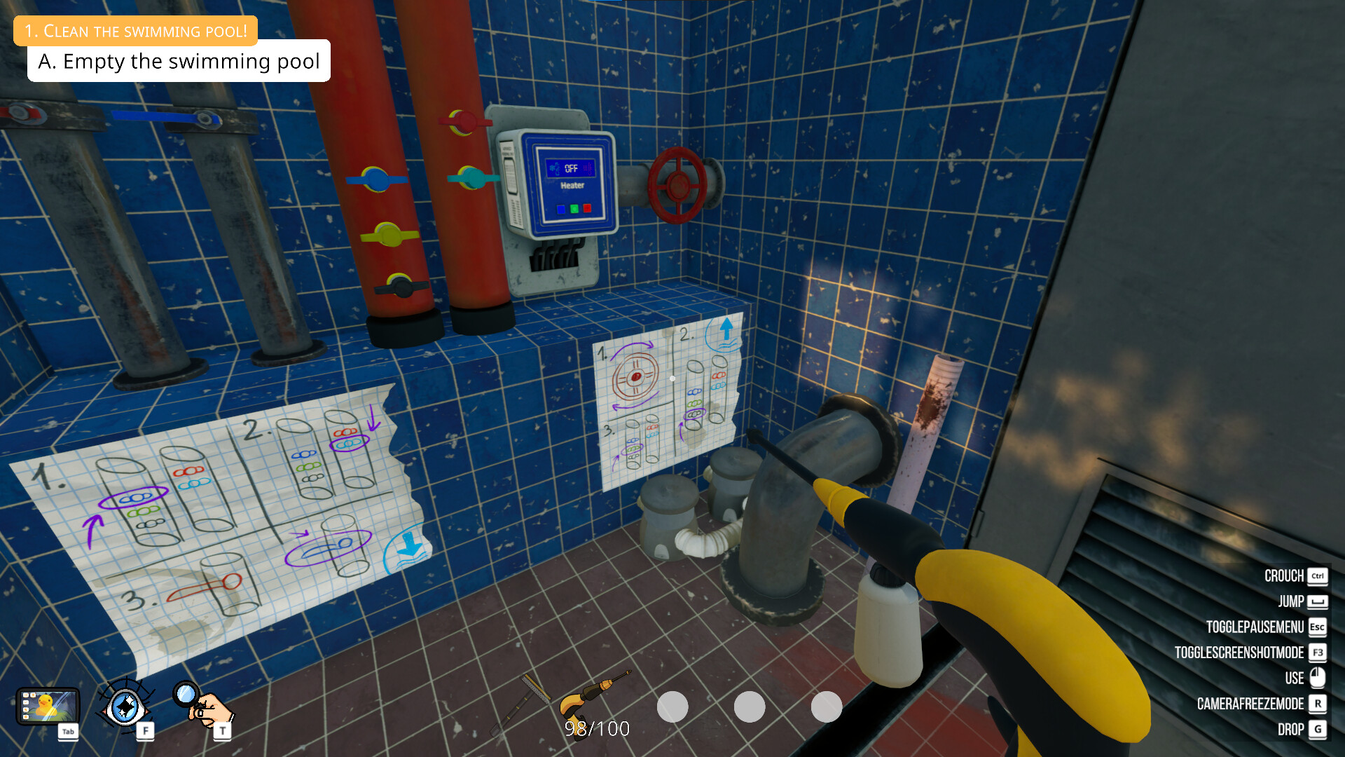 Pool Cleaning Simulator Screenshot 4