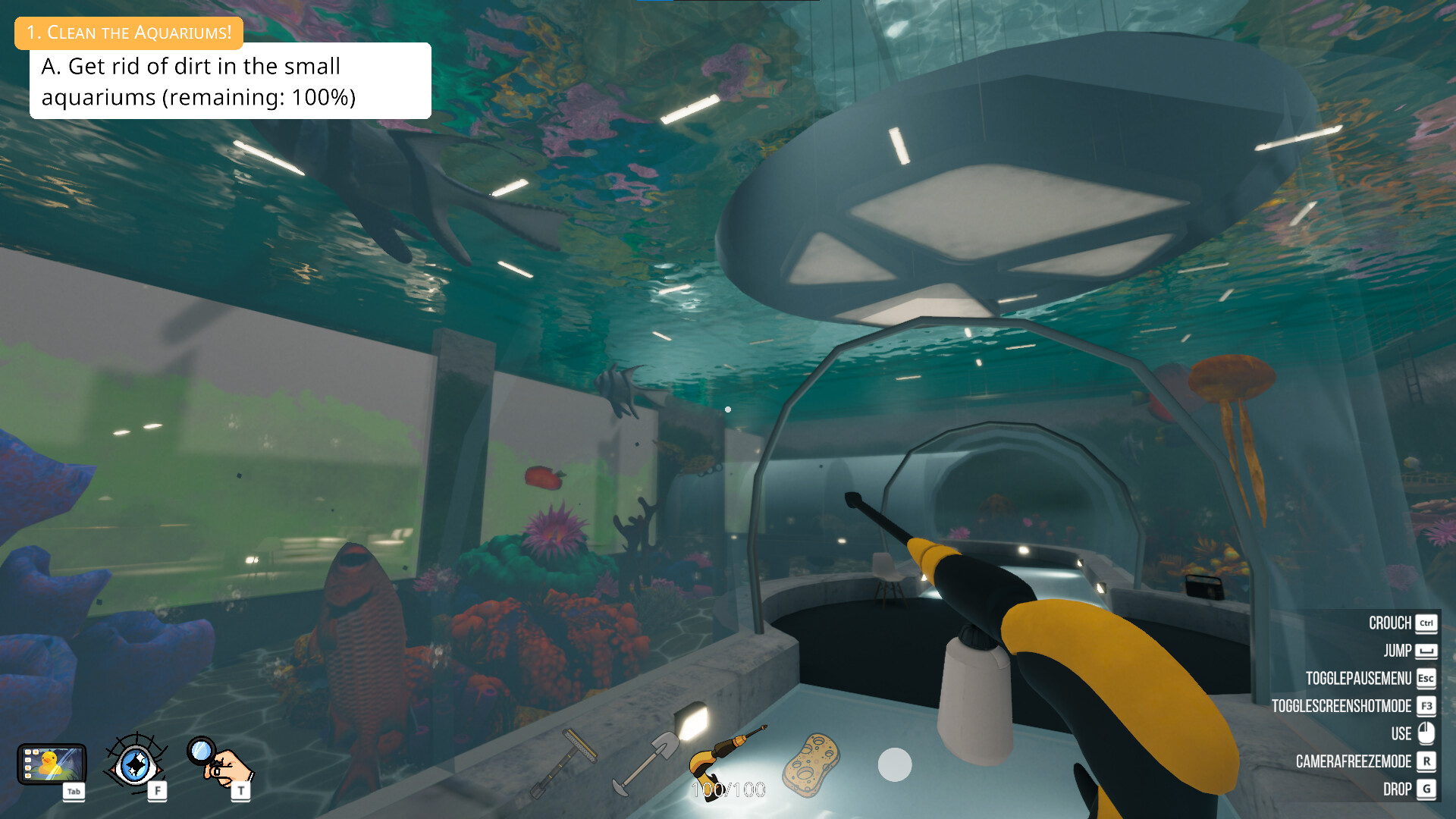Pool Cleaning Simulator Screenshot 1