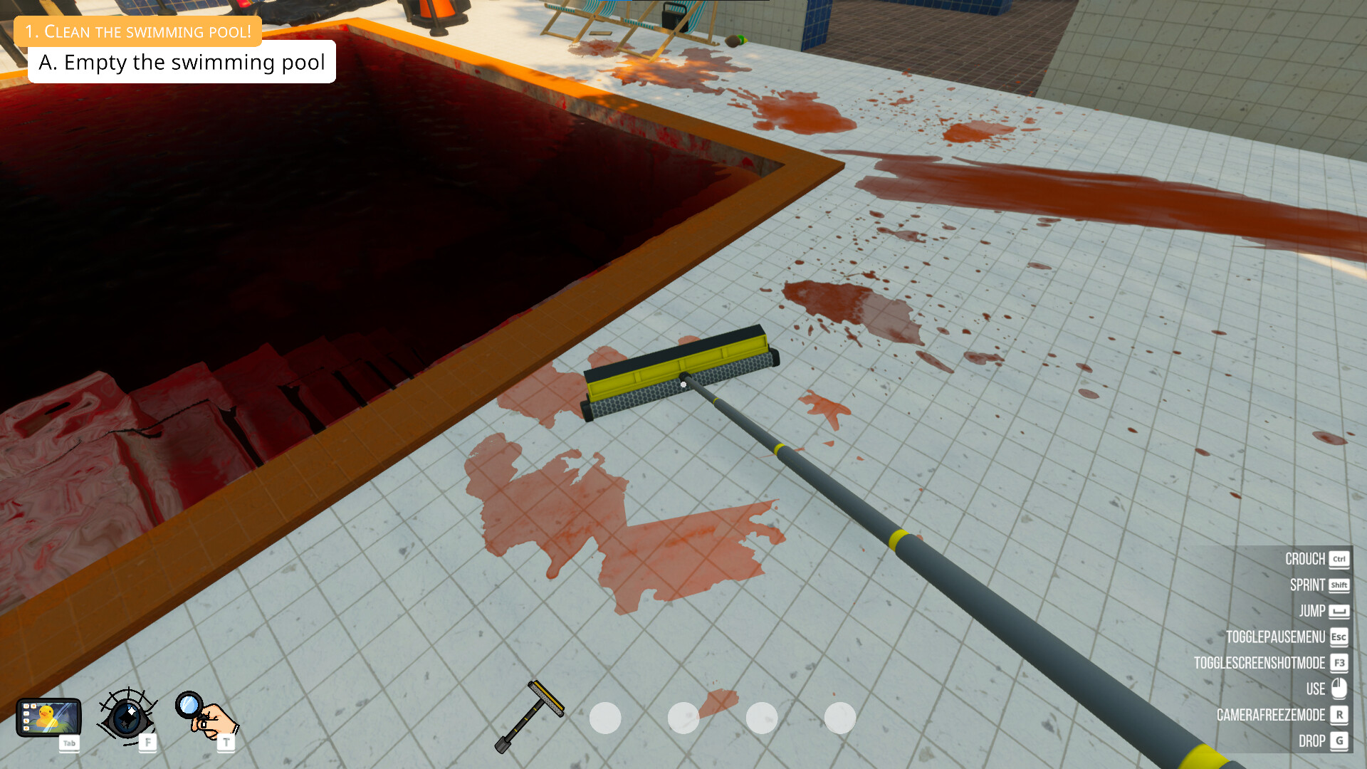 Pool Cleaning Simulator Screenshot 2