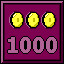 1000 coins icon