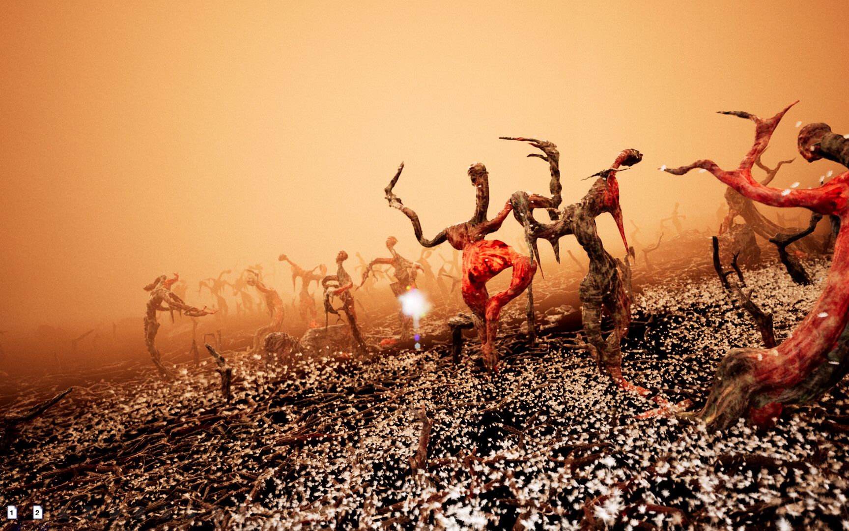 she danced in the wind like a holographic dream before the world died Screenshot 1