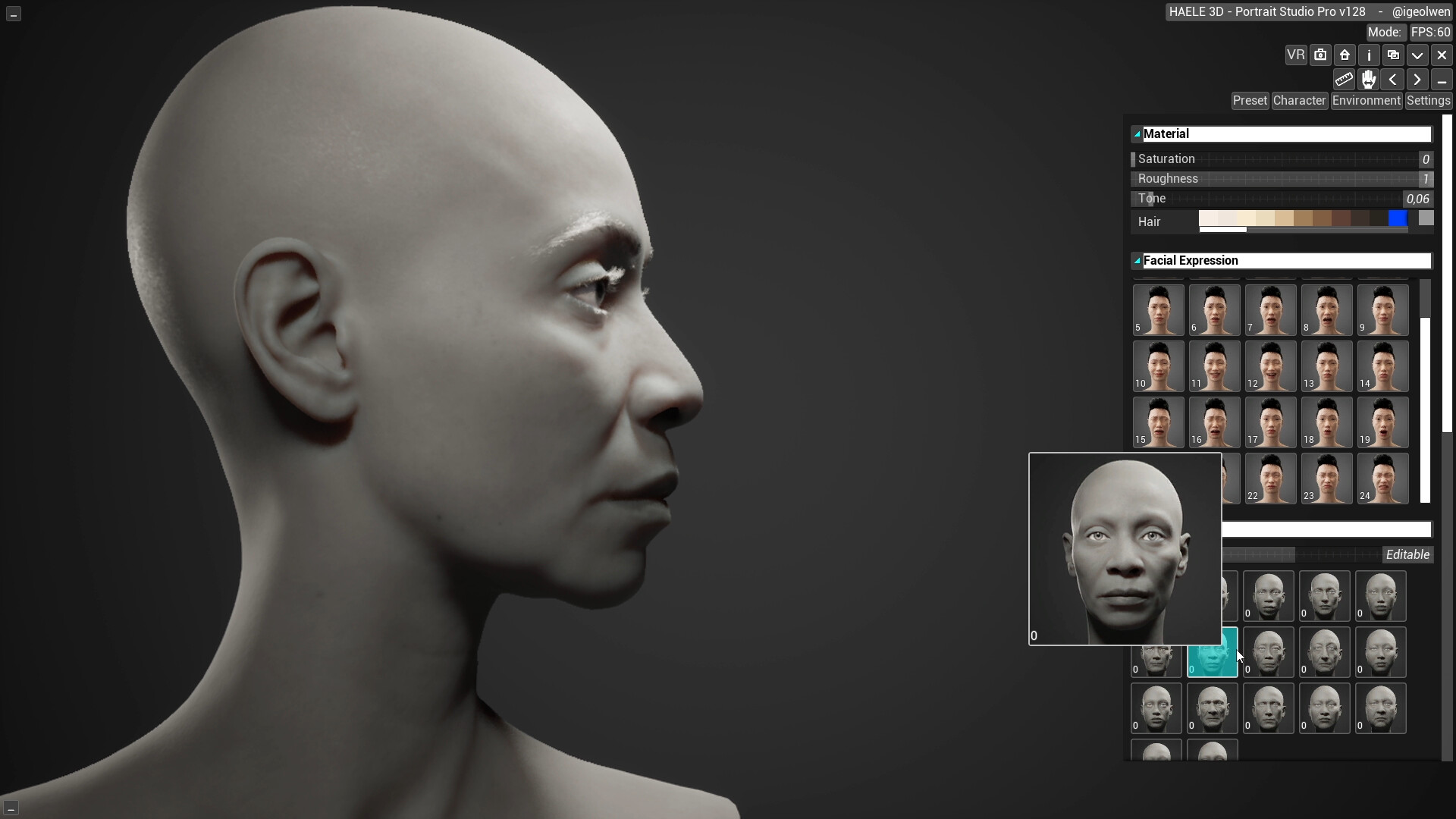 HAELE 3D - Portrait Studio Pro - Drawing References Screenshot 5