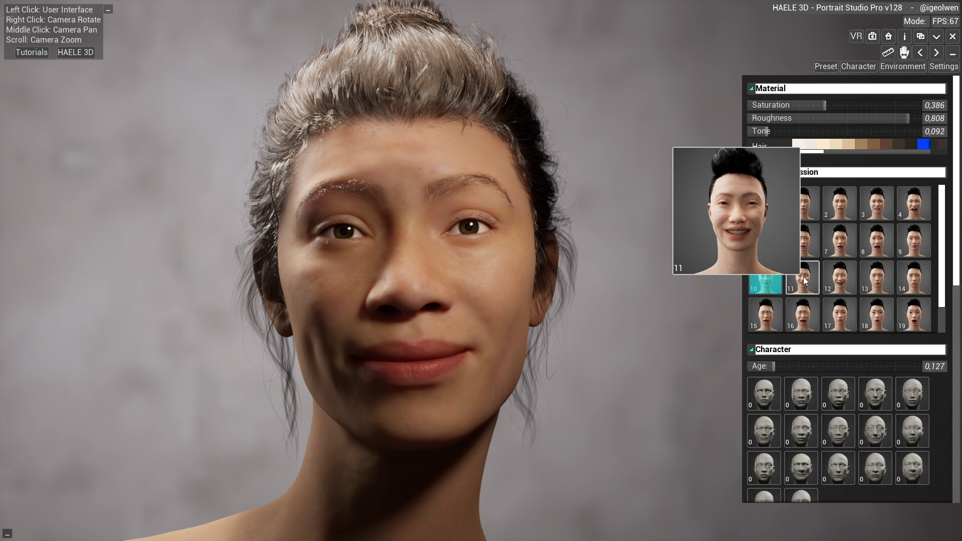 HAELE 3D - Portrait Studio Pro - Drawing References Screenshot 14