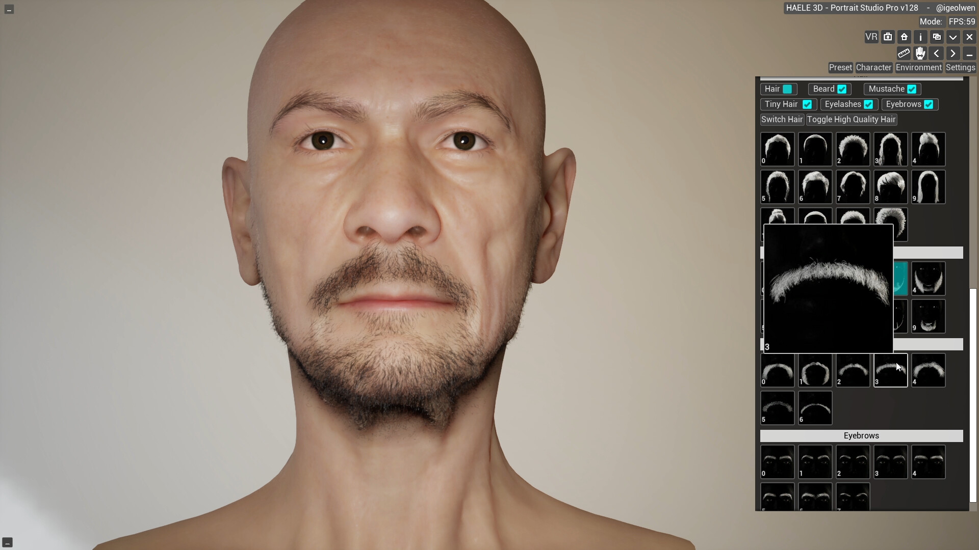 HAELE 3D - Portrait Studio Pro - Drawing References Screenshot 13