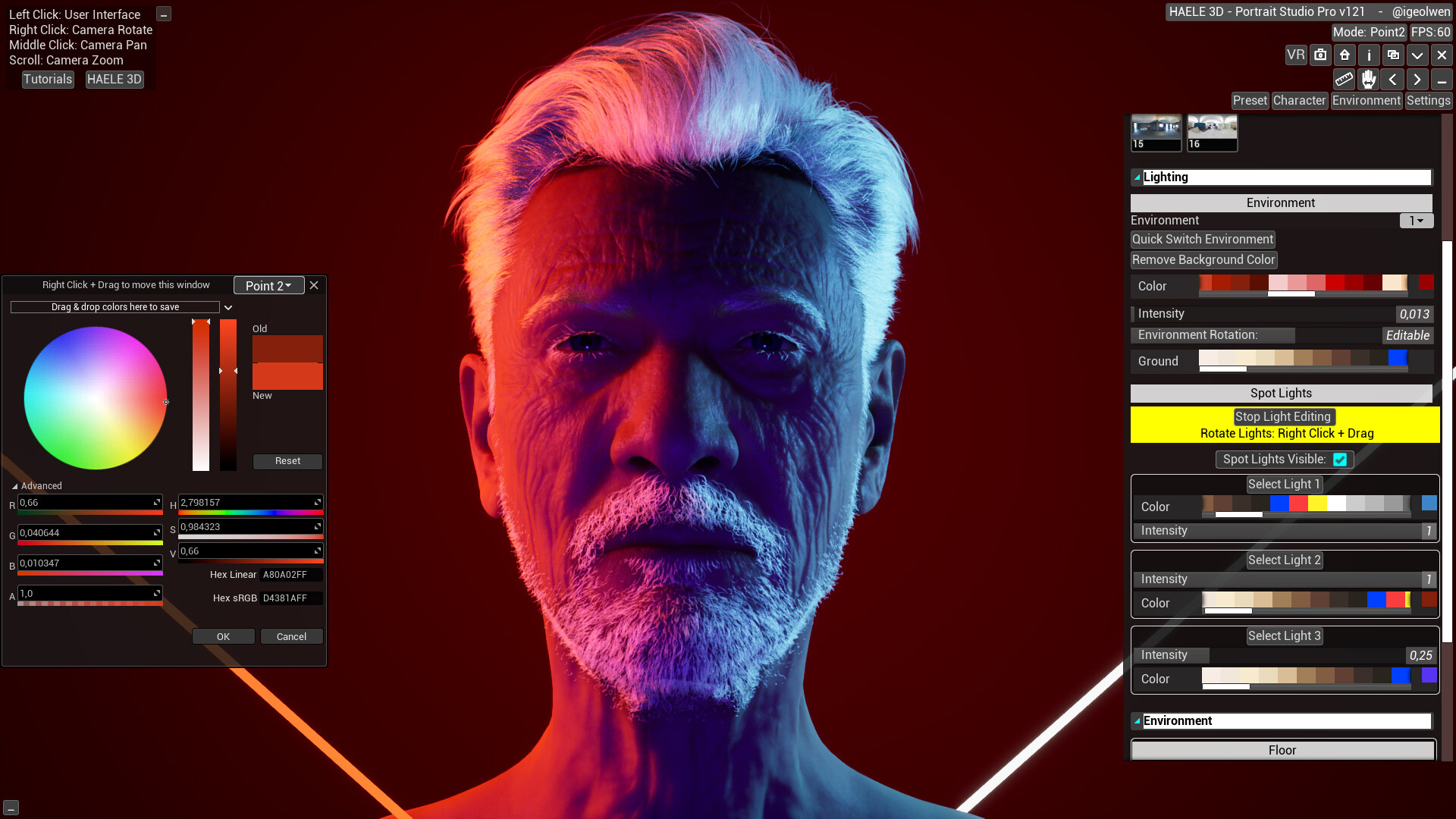 HAELE 3D - Portrait Studio Pro - Drawing References Screenshot 7