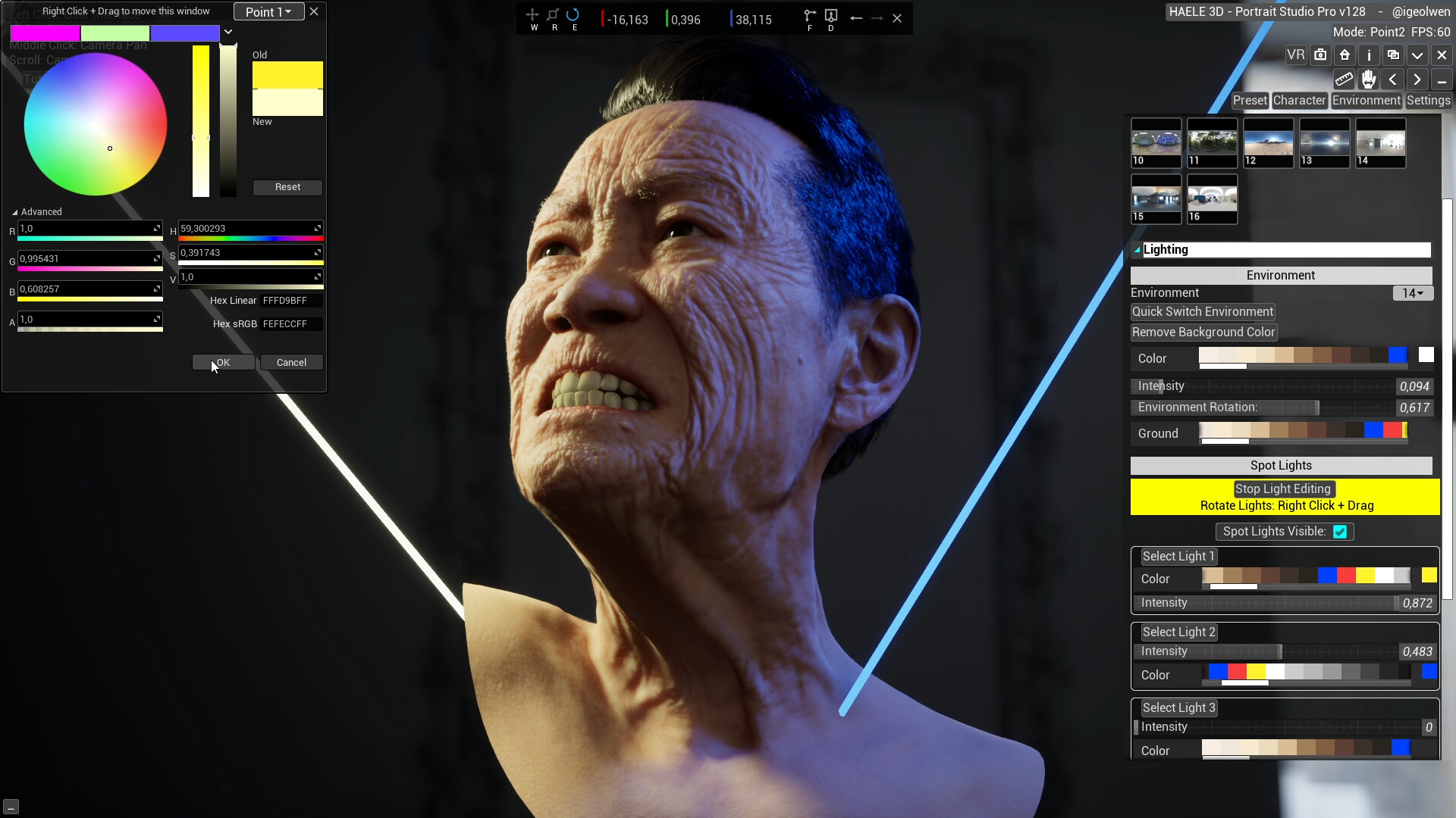 HAELE 3D - Portrait Studio Pro - Drawing References Screenshot 1