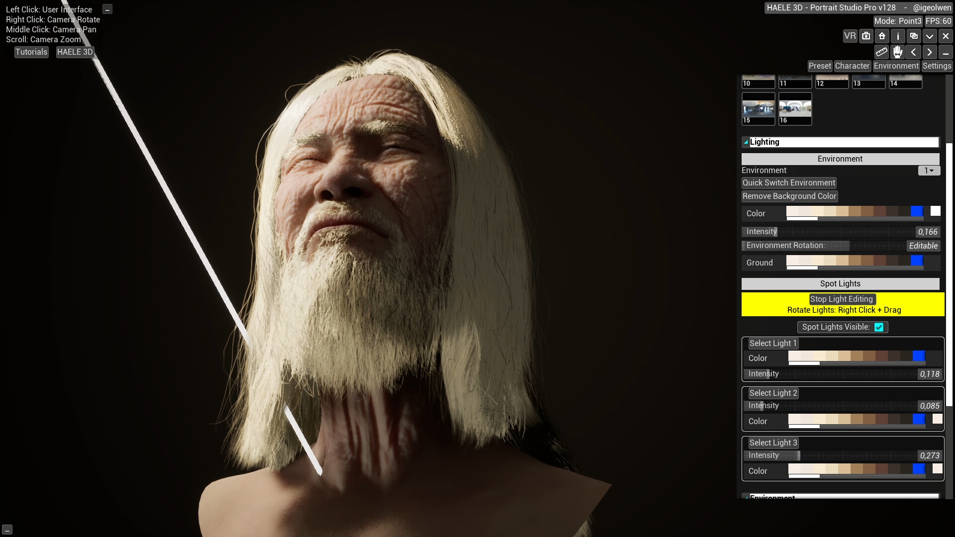 HAELE 3D - Portrait Studio Pro - Drawing References Screenshot 9