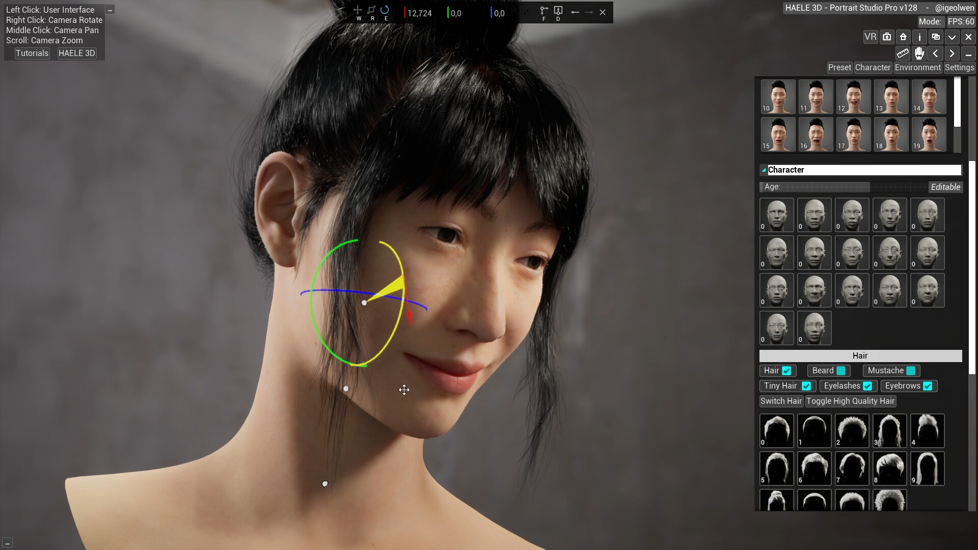 HAELE 3D - Portrait Studio Pro - Drawing References Screenshot 0
