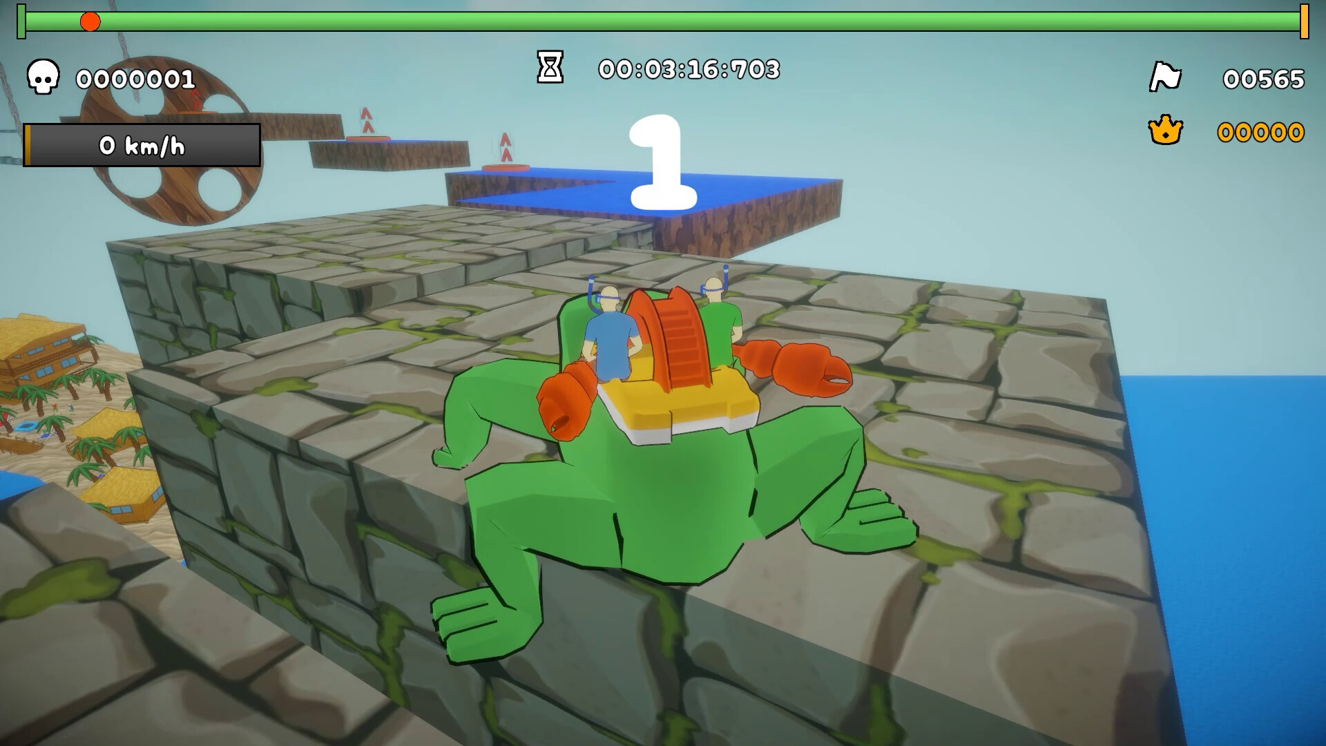 Paddle Paddle Paddle: Up Up Up Screenshot 1